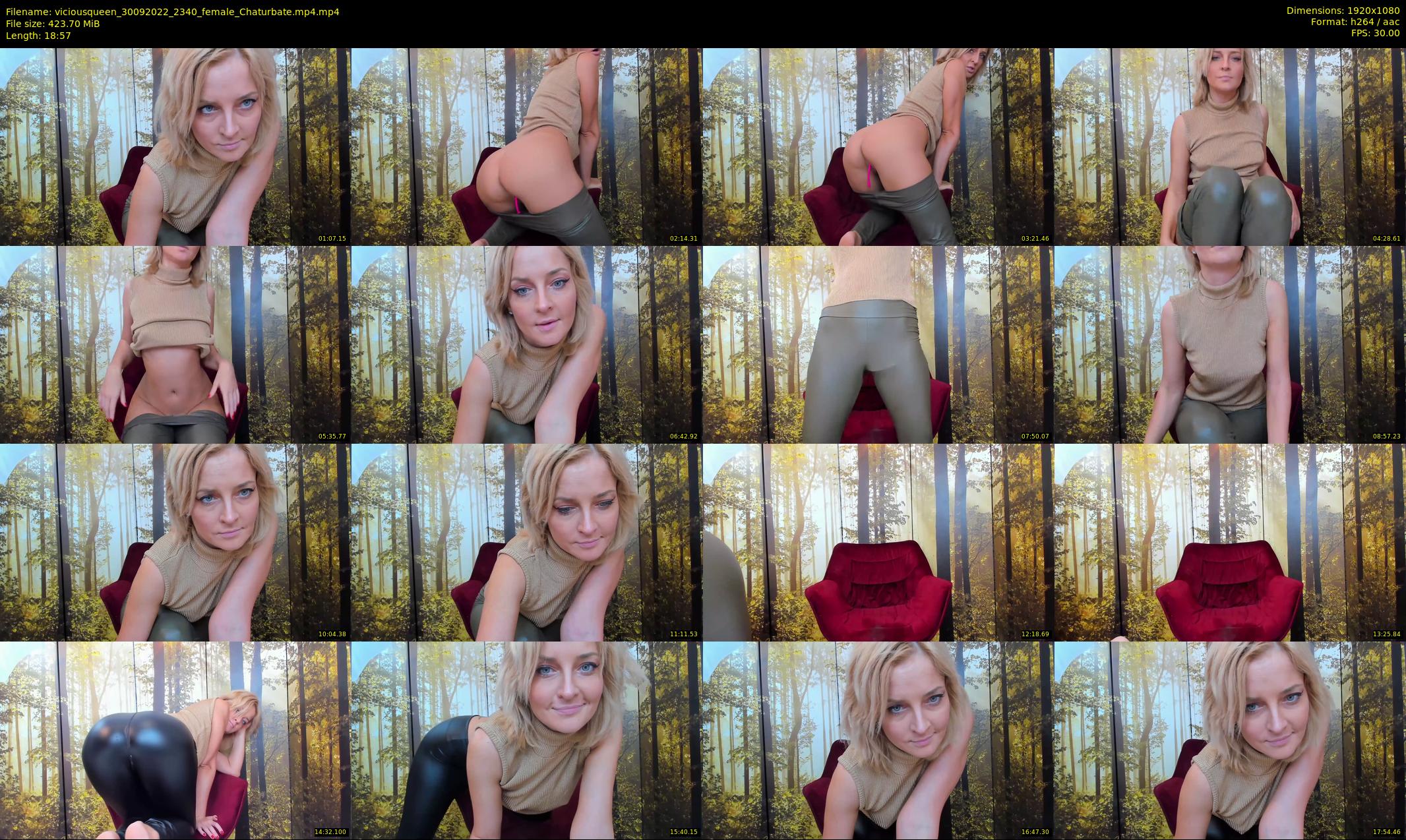 viciousqueen — 19 minute Chaturbate female cam show recording, 1080p, Sep 30, 2022