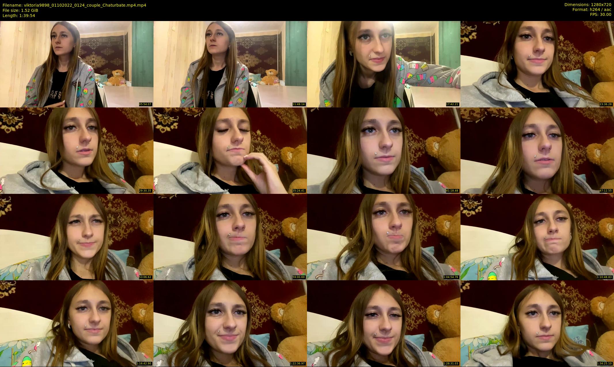 viktoria9898 — 100 minute Chaturbate couple cam show recording, 720p, Oct 1, 2022