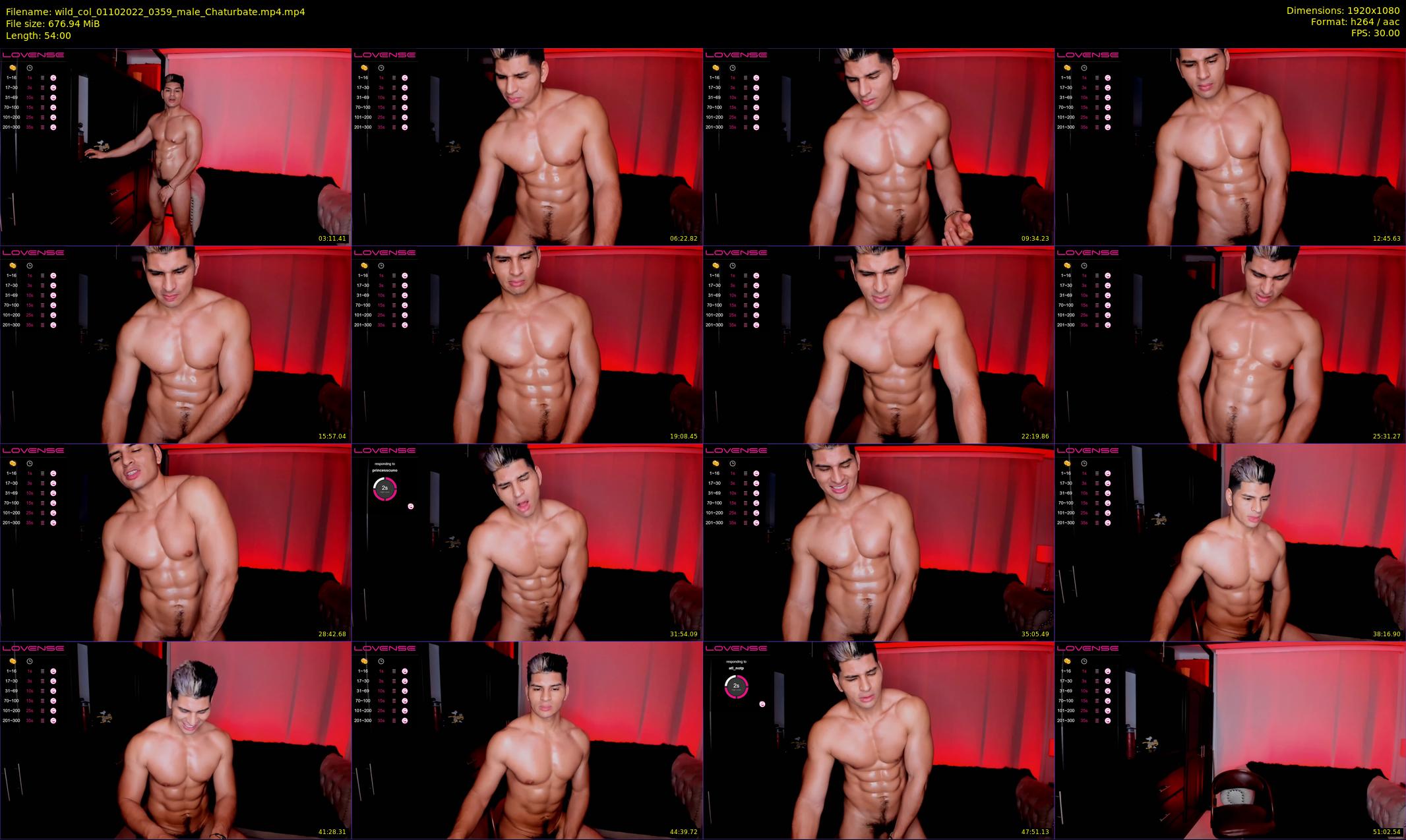 wild_col — 54 minute Chaturbate male cam show recording, 1080p, Oct 1, 2022