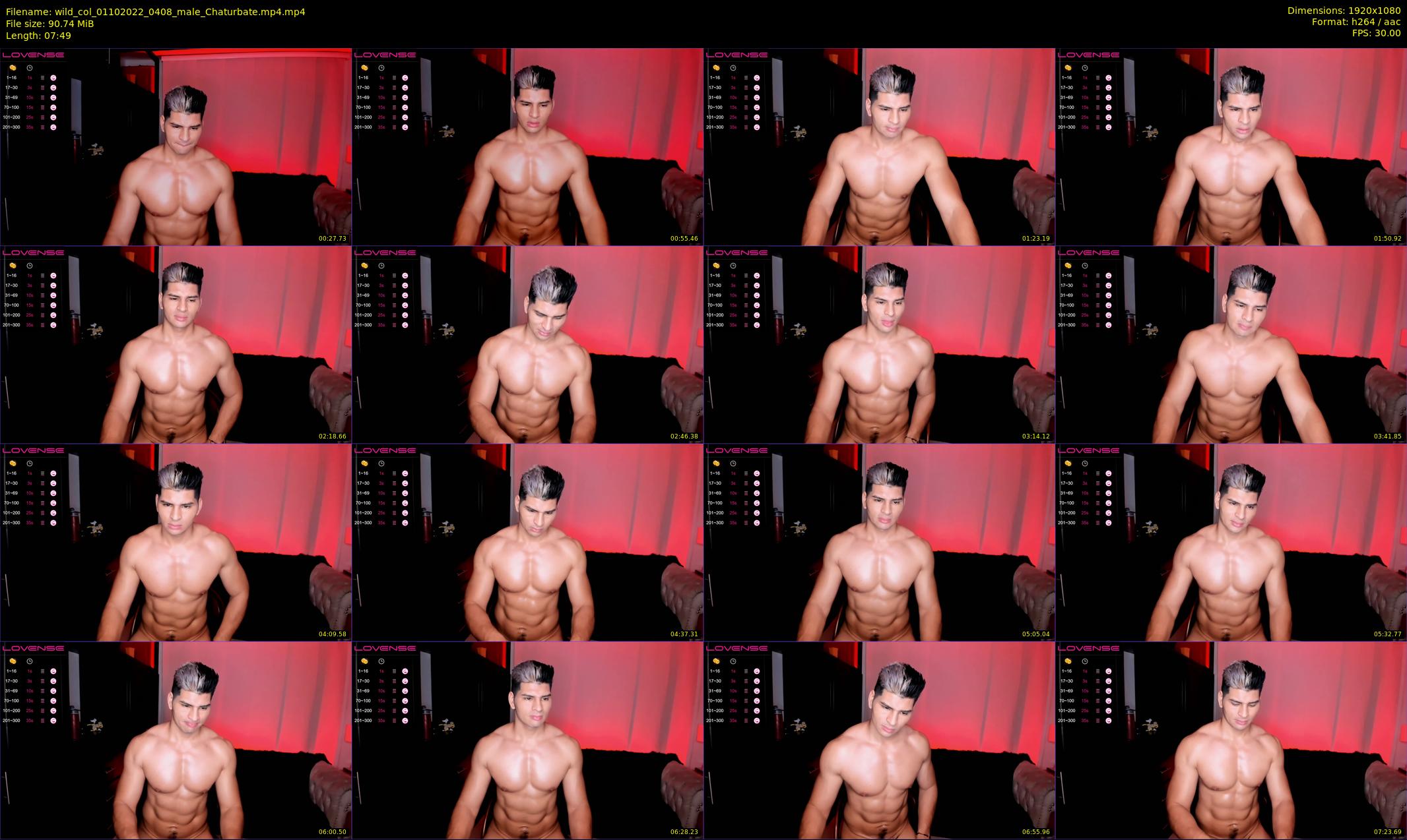 wild_col — 8 minute Chaturbate male cam show recording, 1080p, Oct 1, 2022