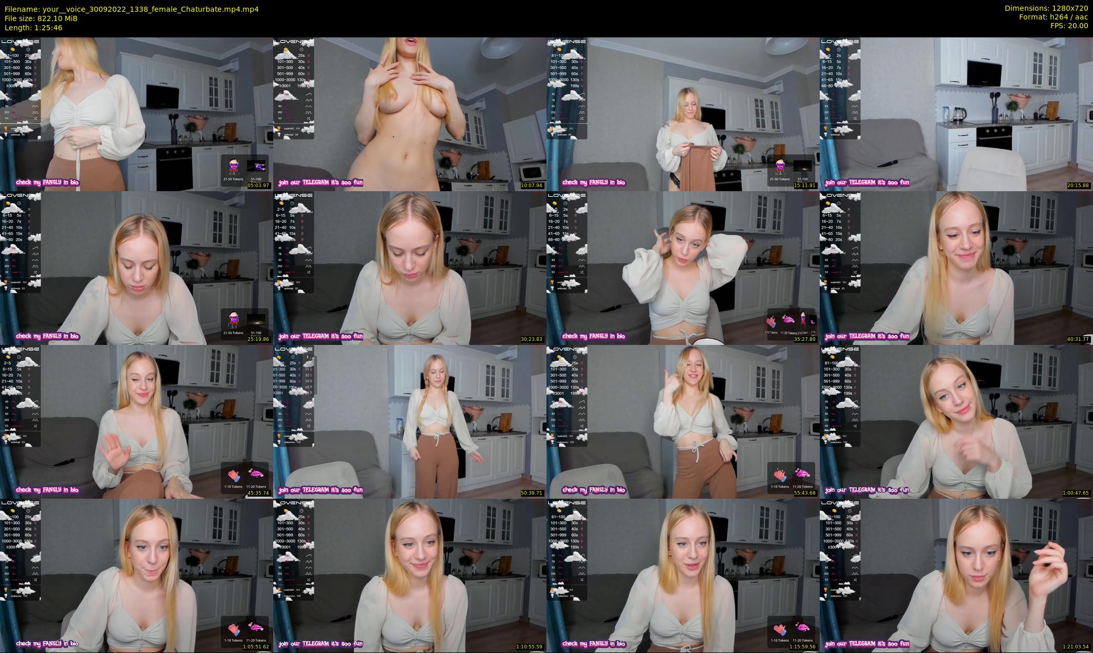 your__voice — 86 minute Chaturbate female cam show recording, 720p, Sep 30, 2022