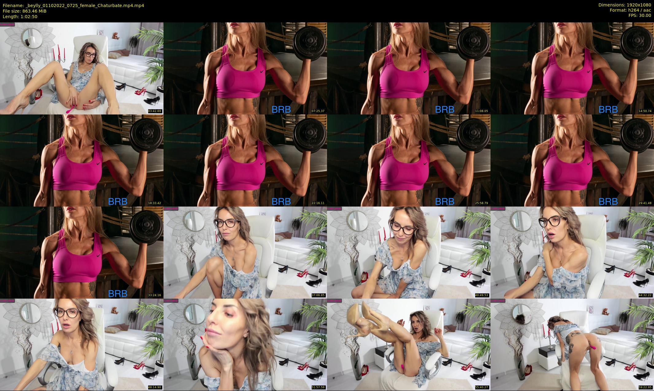 _beylly — 63 minute Chaturbate female cam show recording, 1080p, Oct 1, 2022