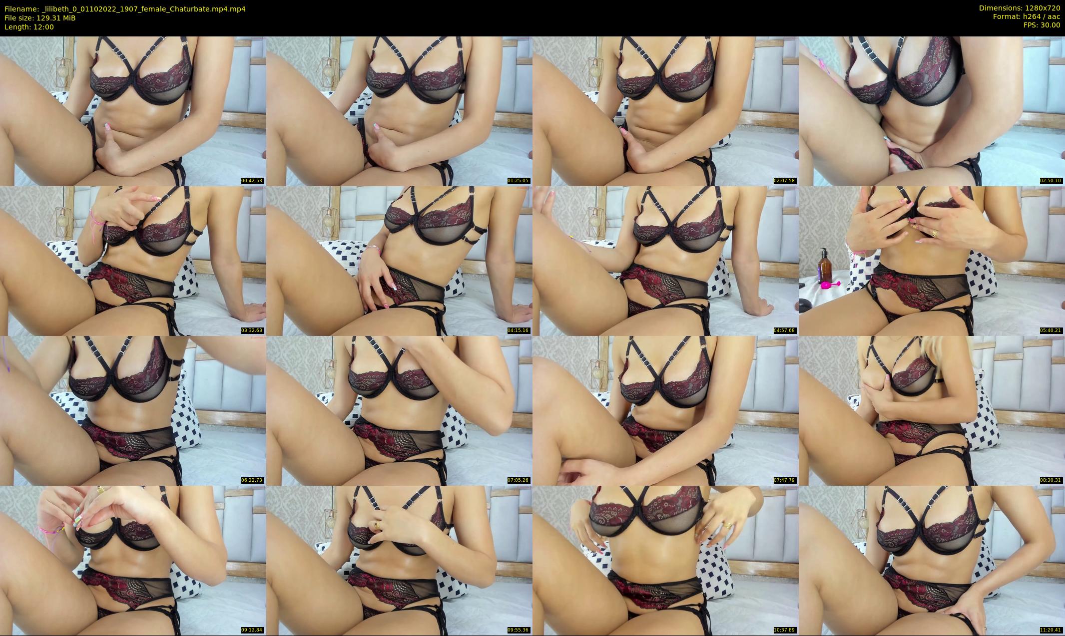 _lilibeth_0 — 12 minute Chaturbate female cam show recording, 720p, Oct 1, 2022