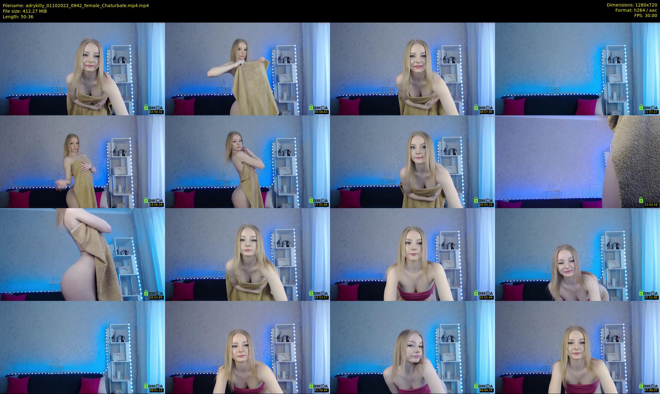 adrykilly — 51 minute Chaturbate female cam show recording, 720p, Oct 1, 2022