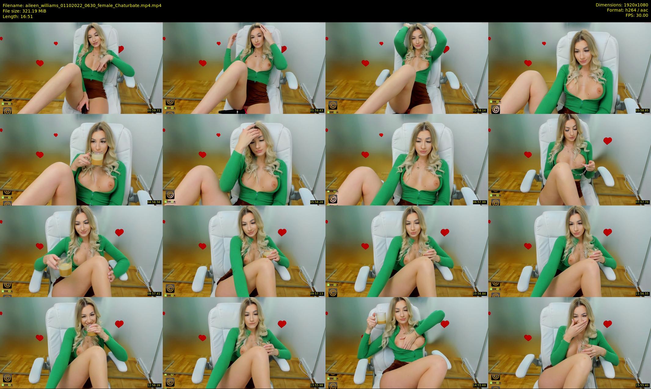aileen_williams — 17 minute Chaturbate female cam show recording, 1080p, Oct 1, 2022