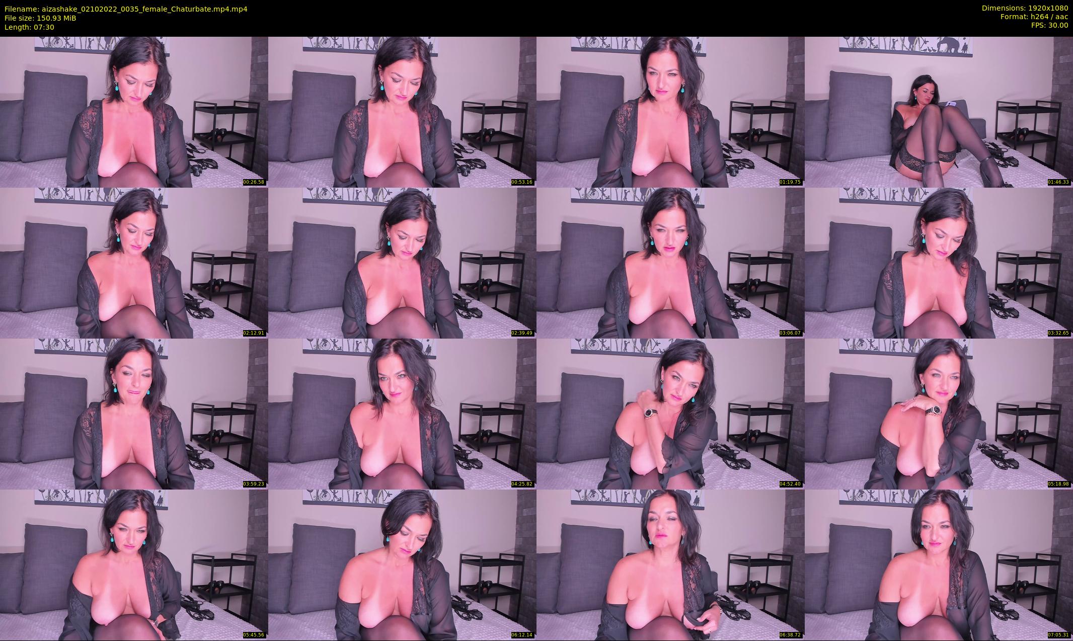aizashake — 8 minute Chaturbate female cam show recording, 1080p, Oct 2, 2022