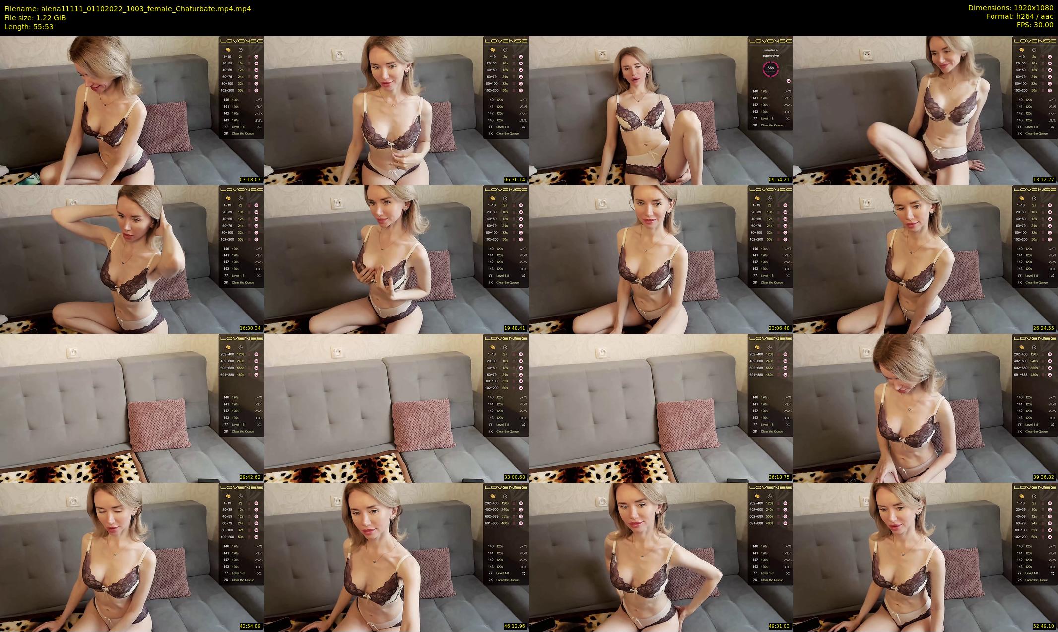alena11111 — 56 minute Chaturbate female cam show recording, 1080p, Oct 1, 2022