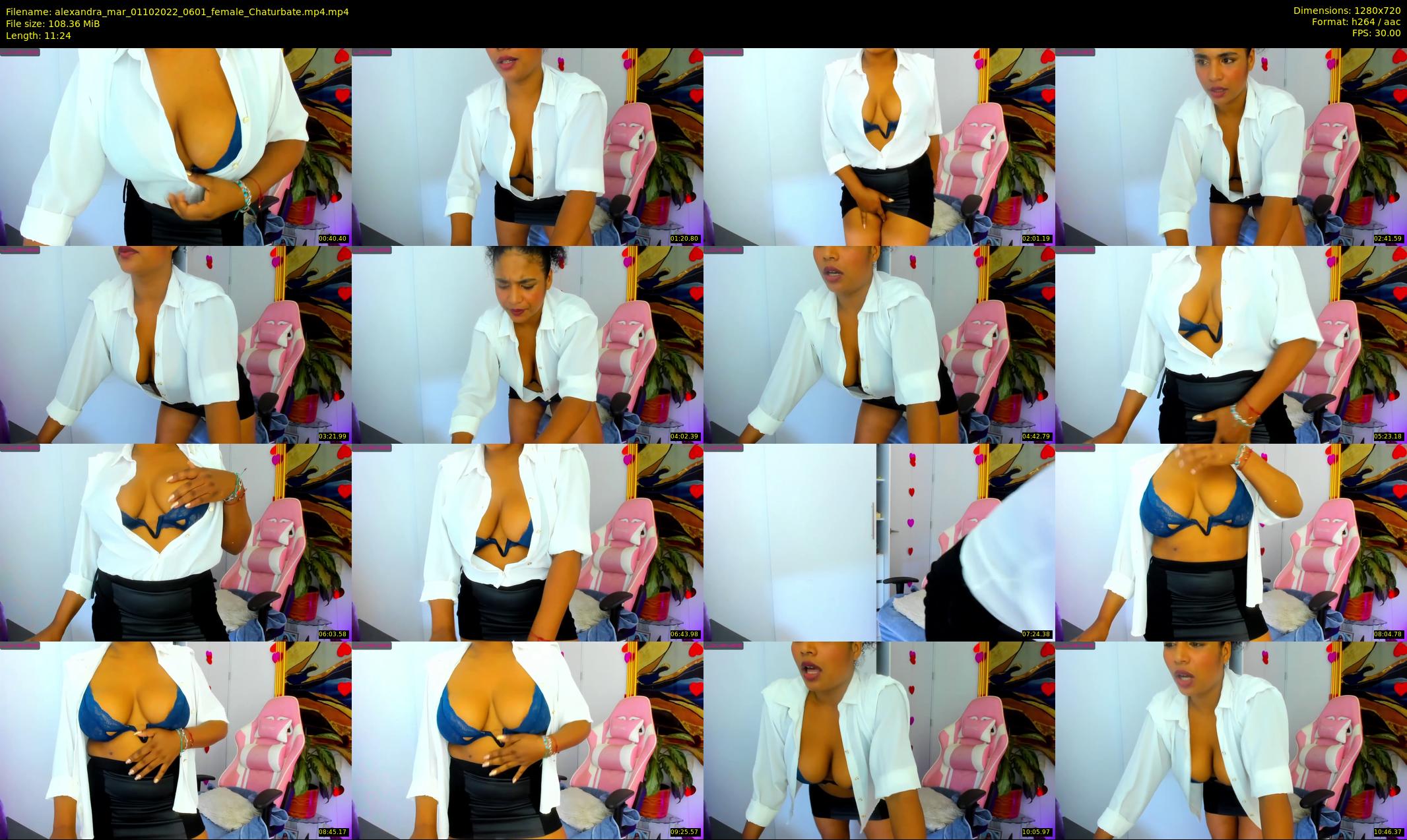 alexandra_mar — 12 minute Chaturbate female cam show recording, 720p, Oct 1, 2022