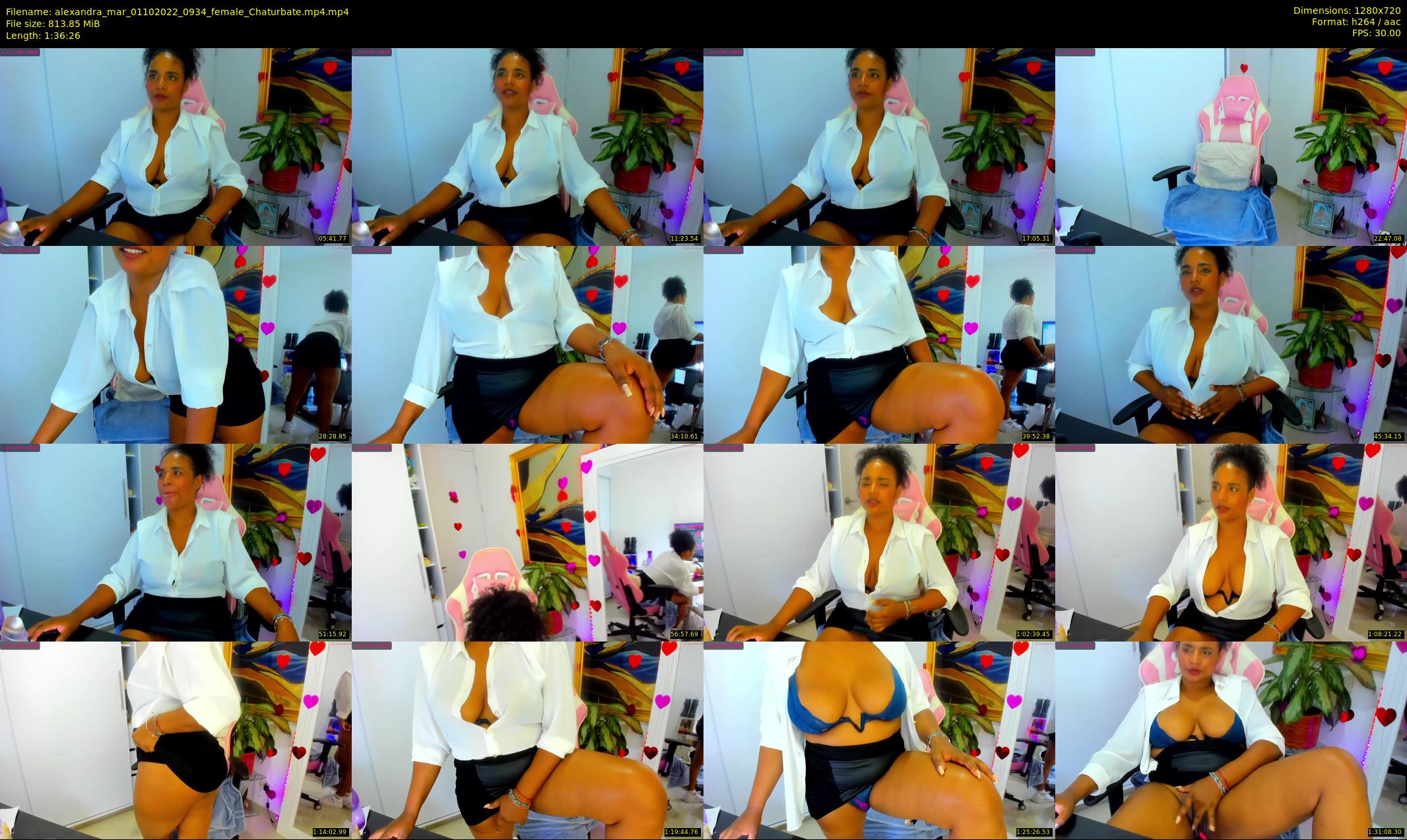 alexandra_mar — 97 minute Chaturbate female cam show recording, 720p, Oct 1, 2022