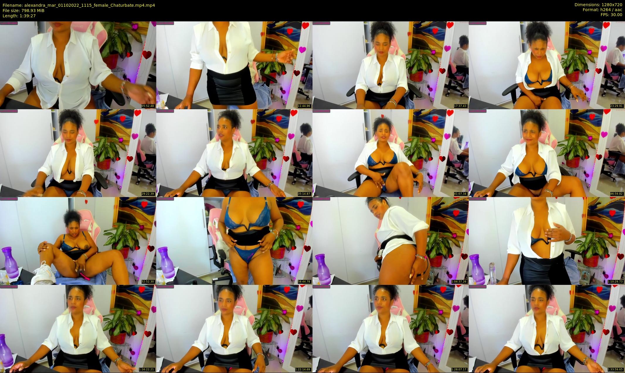 alexandra_mar — 100 minute Chaturbate female cam show recording, 720p, Oct 1, 2022