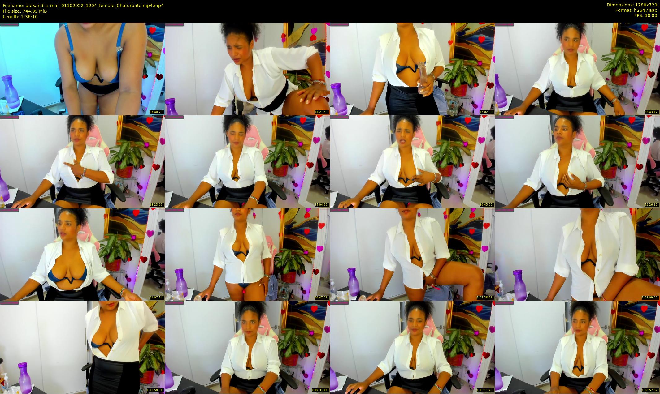 alexandra_mar — 97 minute Chaturbate female cam show recording, 720p, Oct 1, 2022