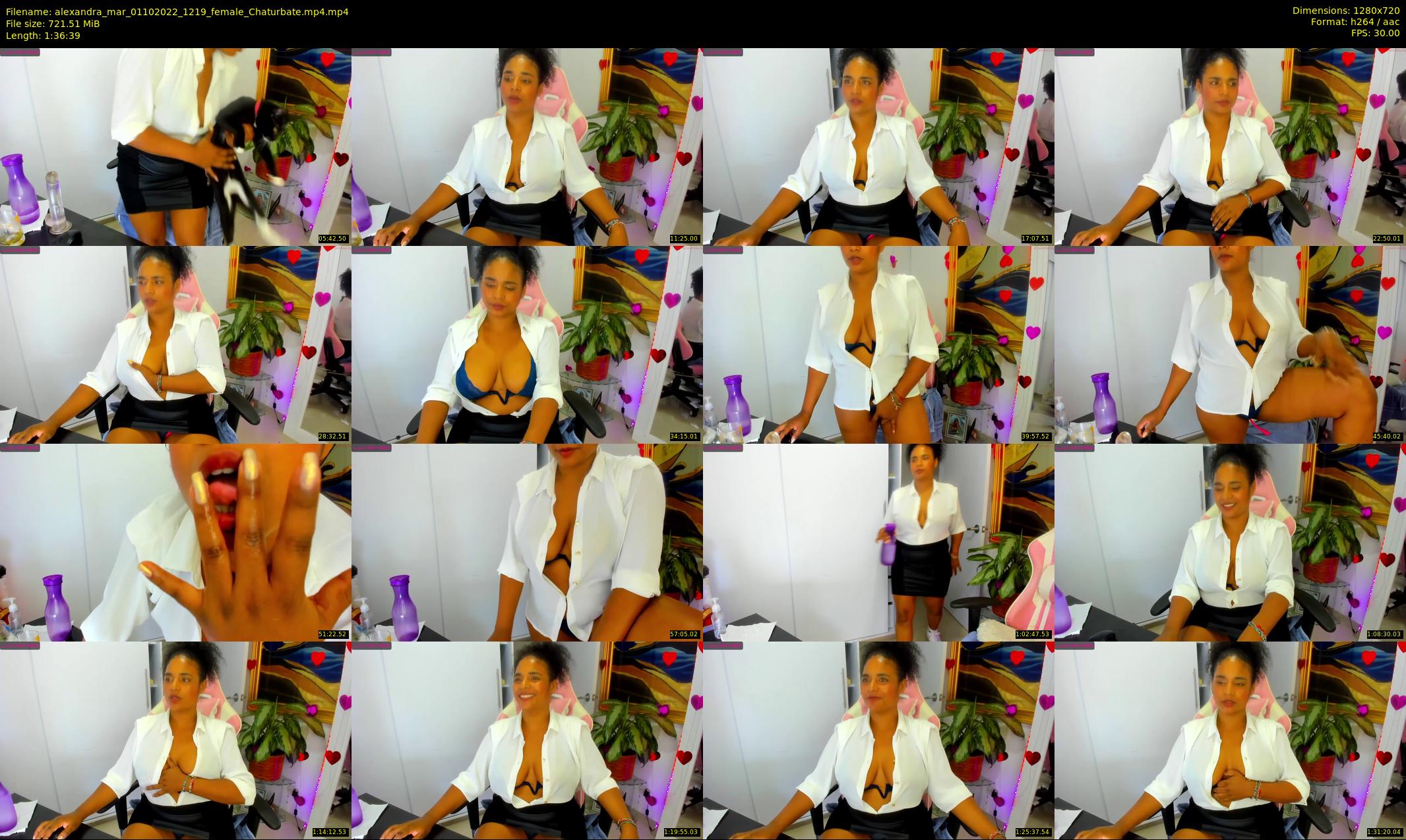 alexandra_mar — 97 minute Chaturbate female cam show recording, 720p, Oct 1, 2022