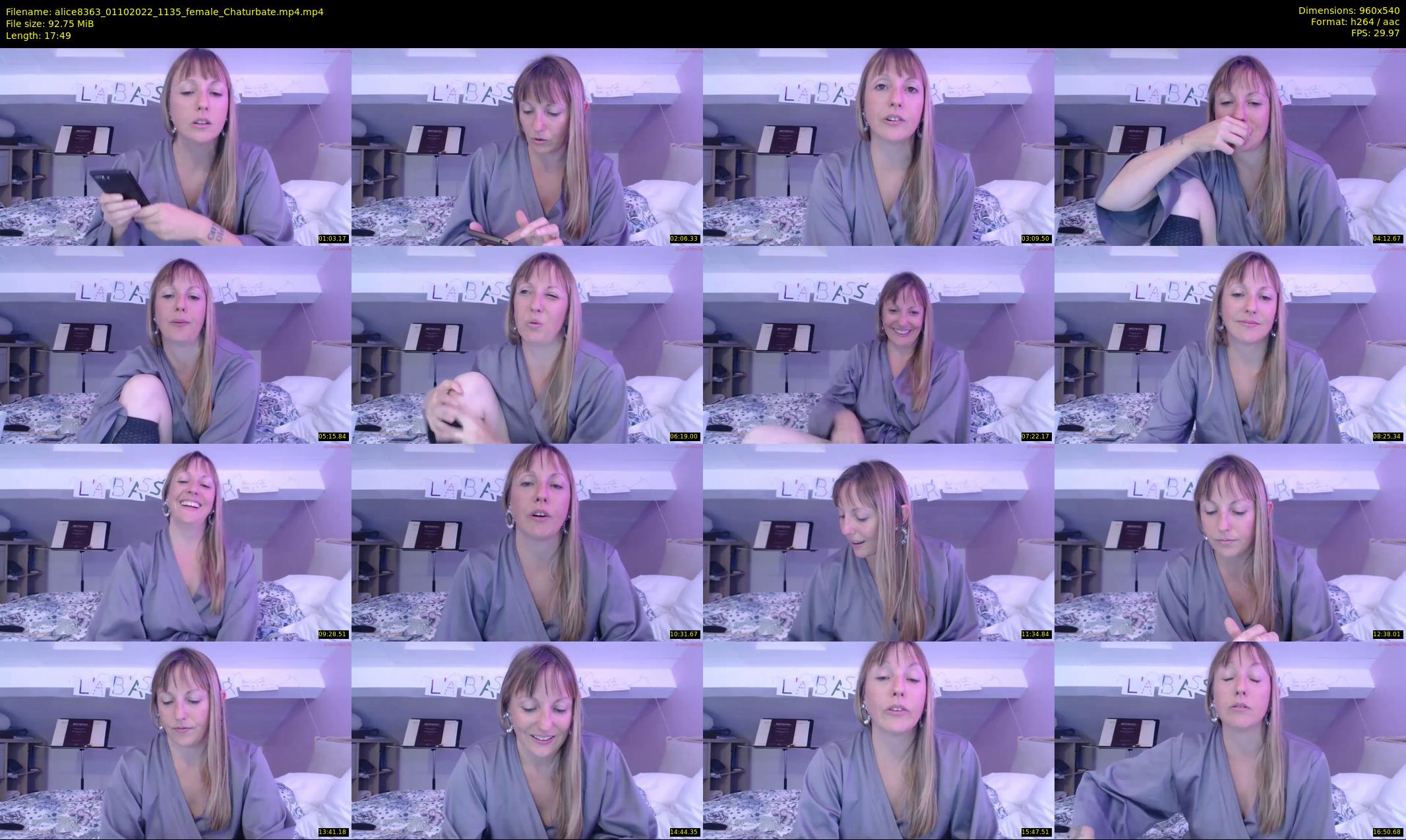 alice8363 — 18 minute Chaturbate female cam show recording, 480p, Oct 1, 2022