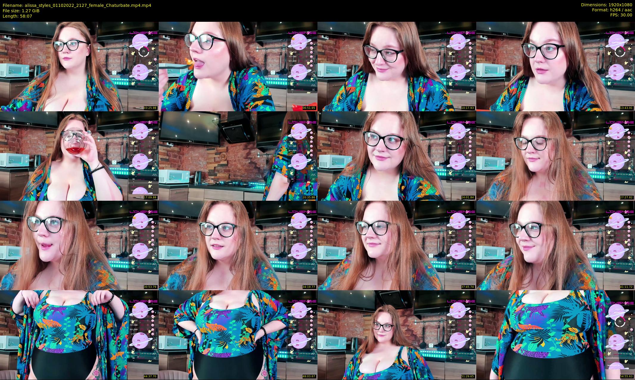 alissa_styles — 59 minute Chaturbate female cam show recording, 1080p, Oct 1, 2022