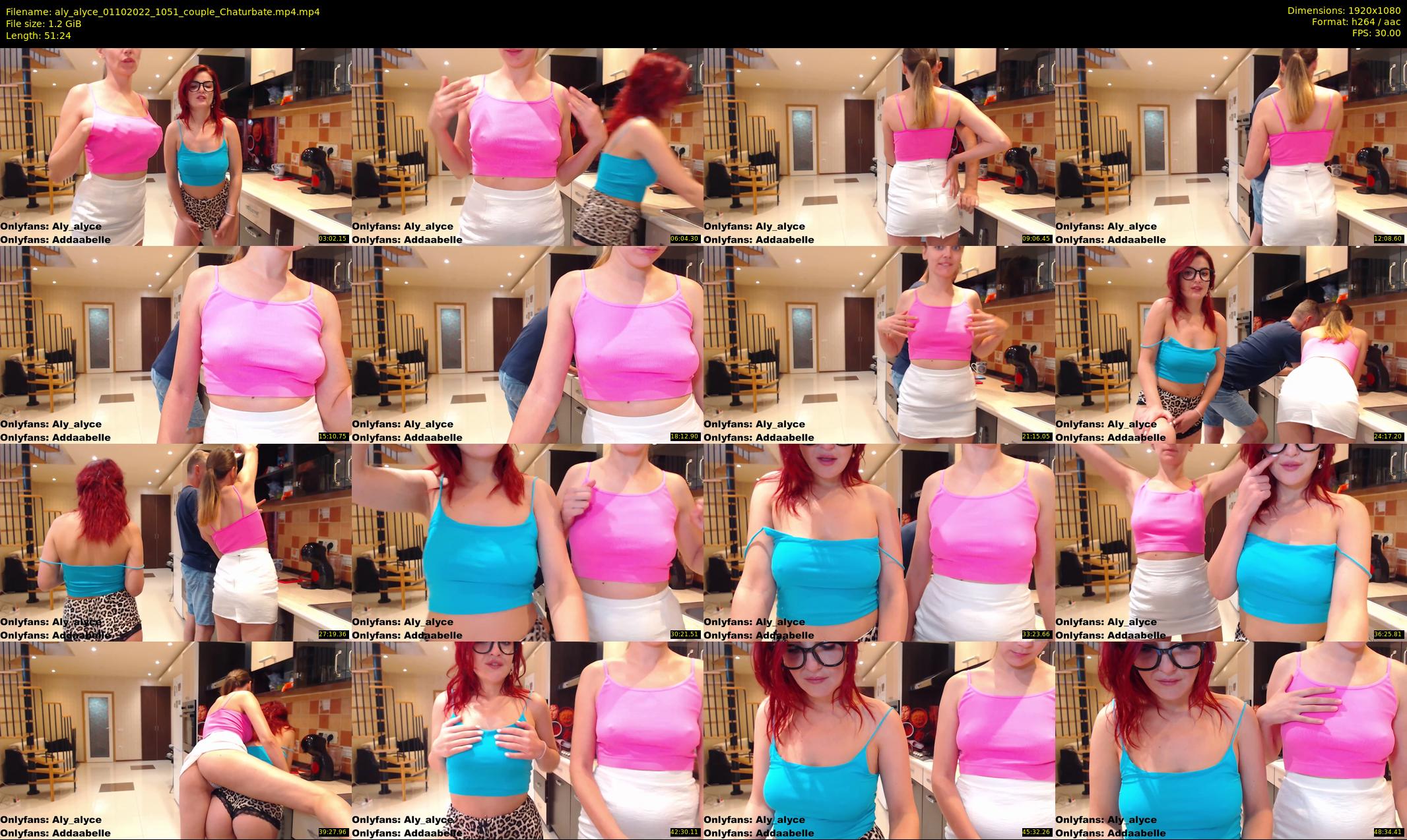 aly_alyce — 52 minute Chaturbate female cam show recording, 1080p, Oct 1, 2022