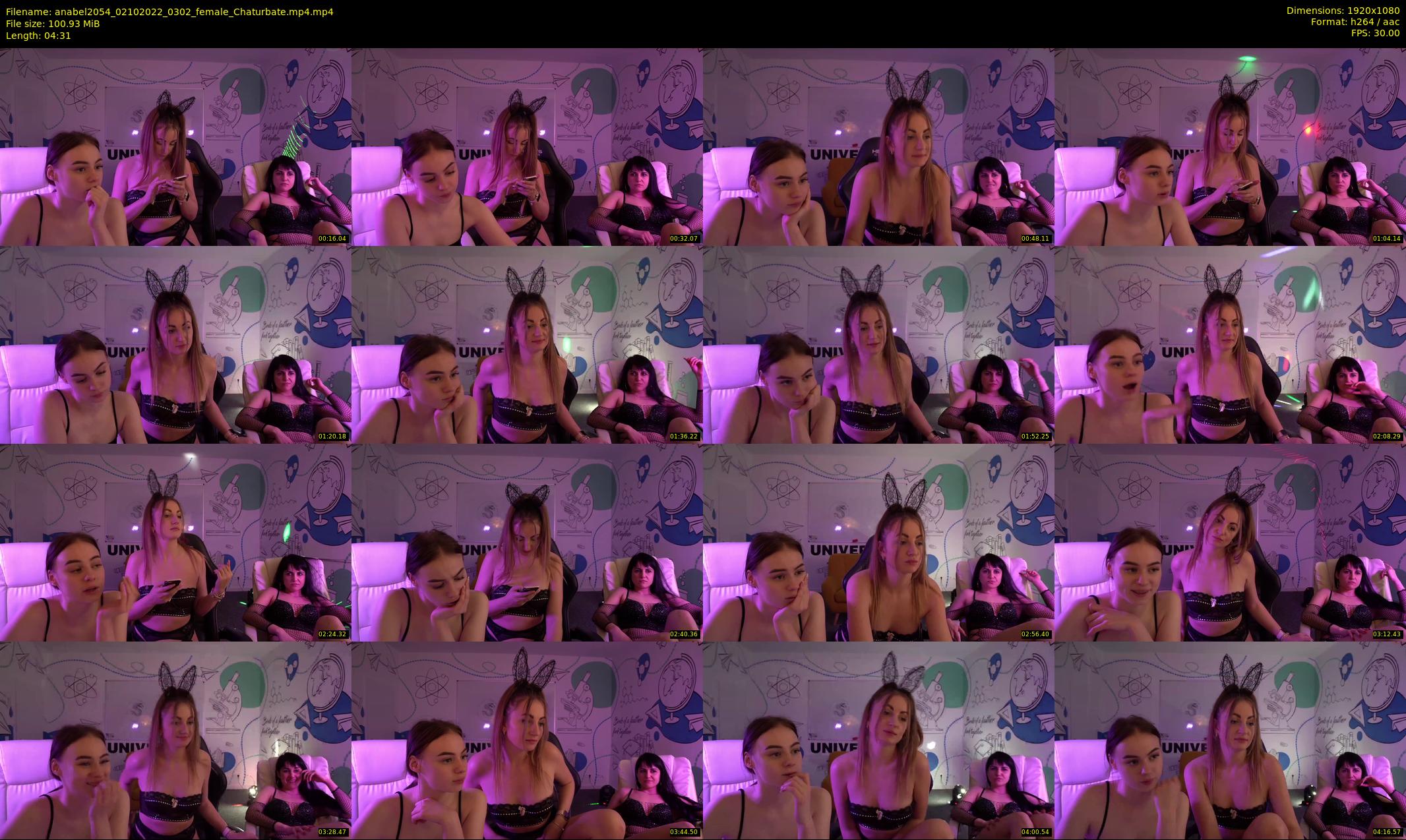 anabel2054 — 5 minute Chaturbate female cam show recording, 1080p, Oct 2, 2022