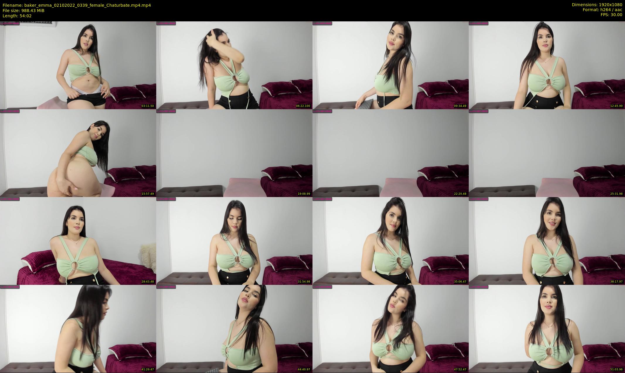 baker_emma — 55 minute Chaturbate female cam show recording, 1080p, Oct 2, 2022