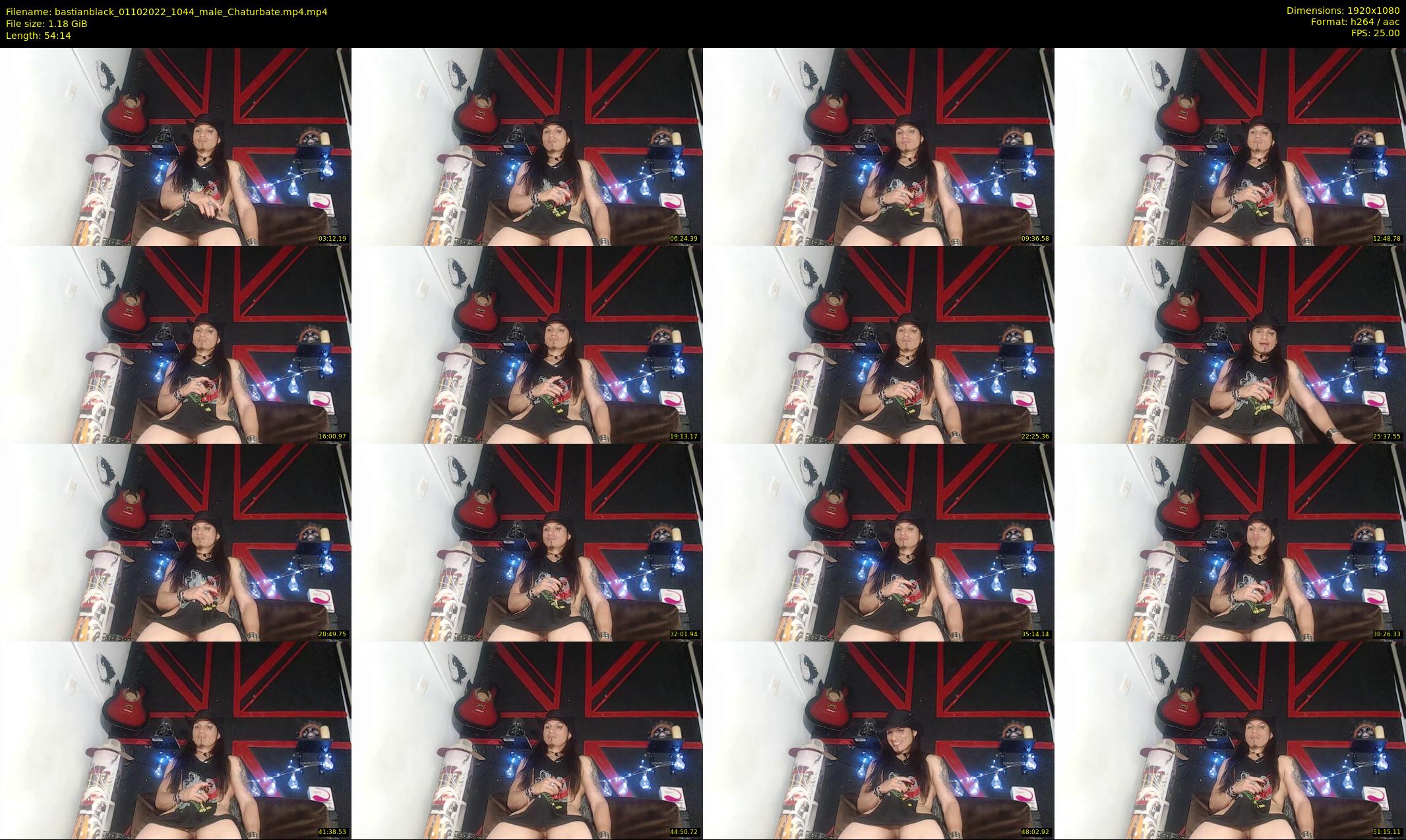 bastianblack — 55 minute Chaturbate male cam show recording, 1080p, Oct 1, 2022
