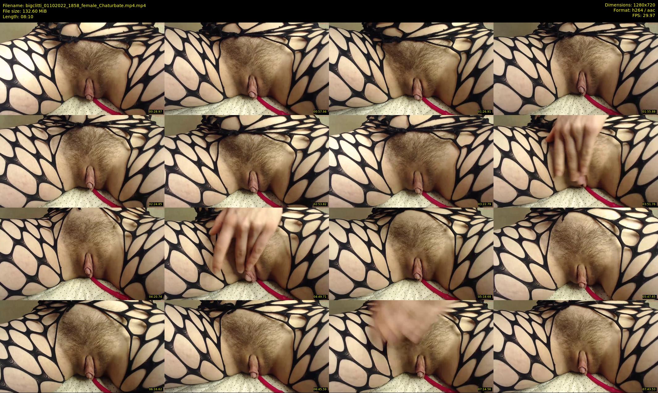 bigclitti — 9 minute Chaturbate female cam show recording, 720p, Oct 1, 2022