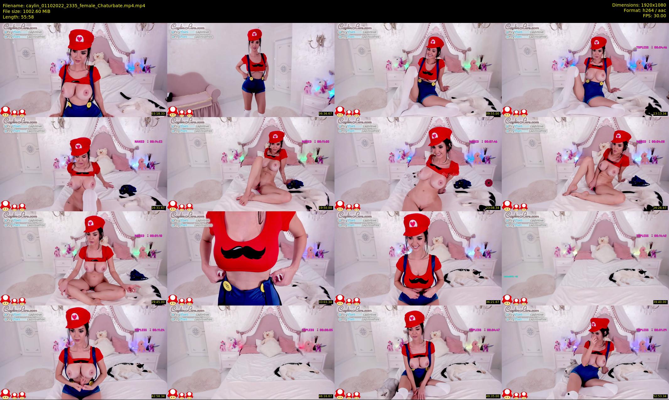 caylin — 56 minute Chaturbate female cam show recording, 1080p, Oct 1, 2022