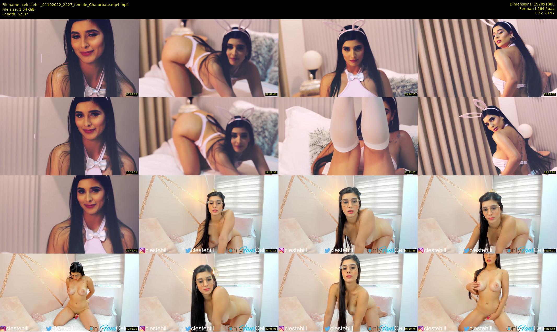 celestehill — 53 minute Chaturbate female cam show recording, 1080p, Oct 1, 2022