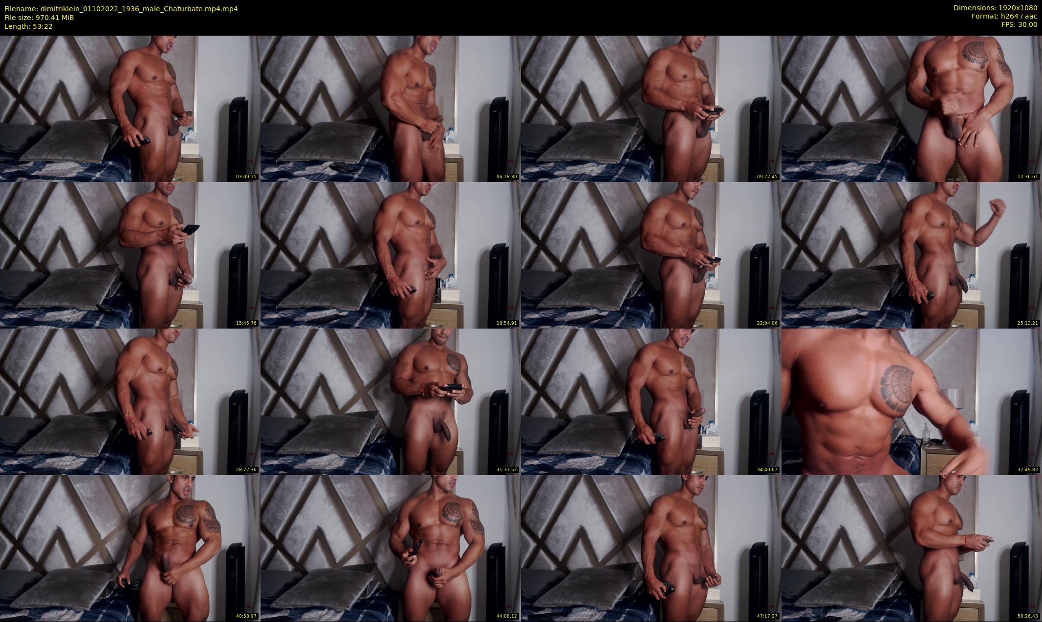dimitriklein — 54 minute Chaturbate male cam show recording, 1080p, Oct 1, 2022