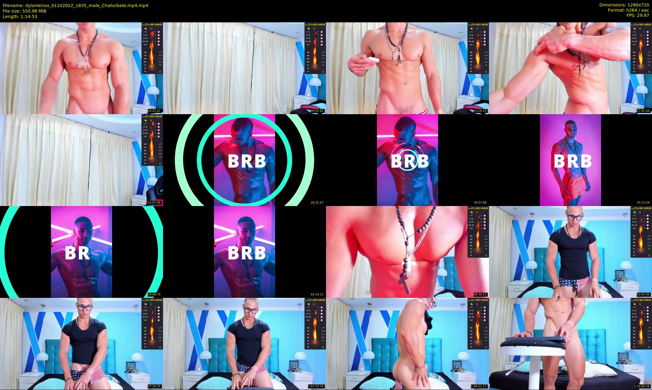 dylanlenox — 75 minute Chaturbate male cam show recording, 720p, Oct 1, 2022