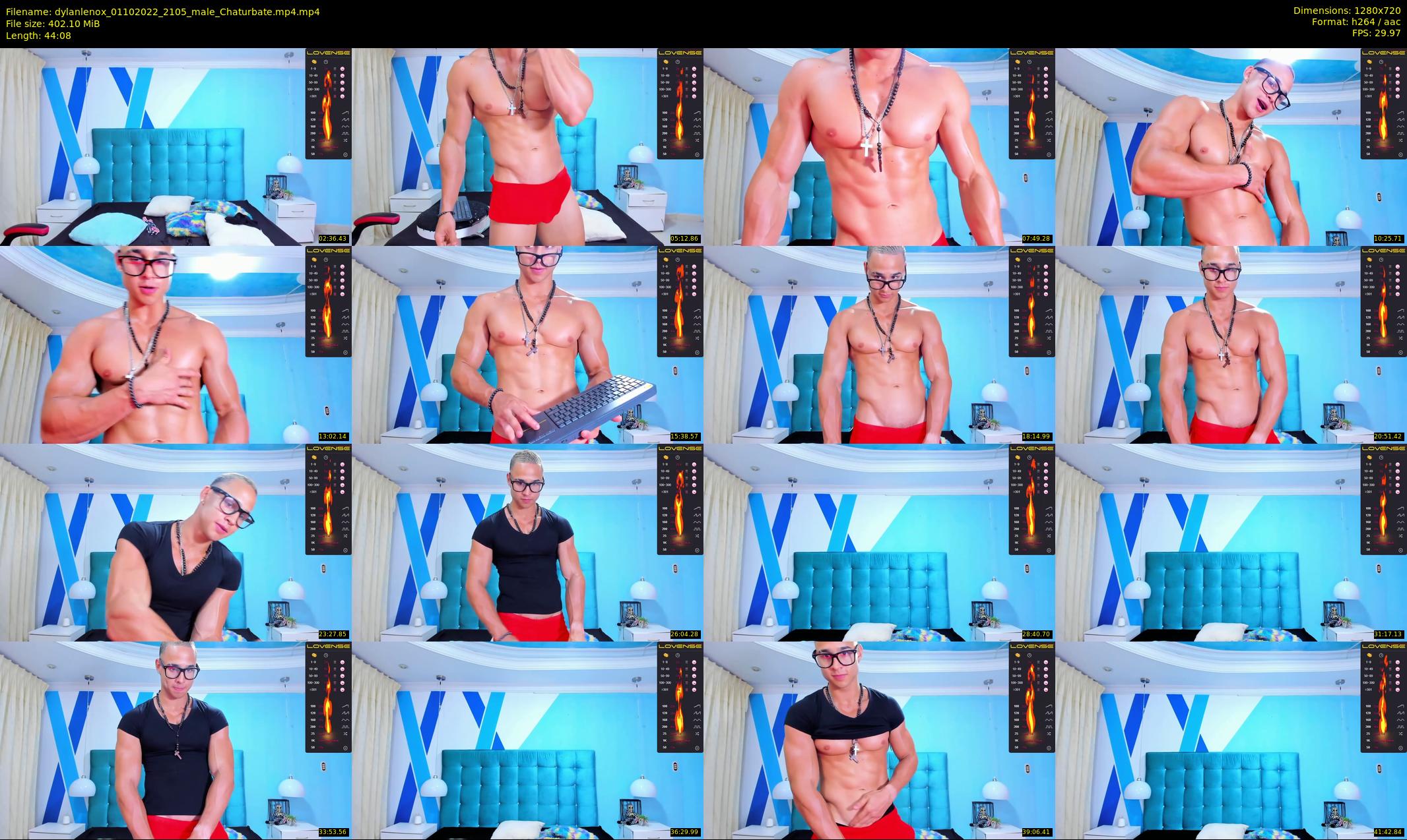 dylanlenox — 45 minute Chaturbate male cam show recording, 720p, Oct 1, 2022