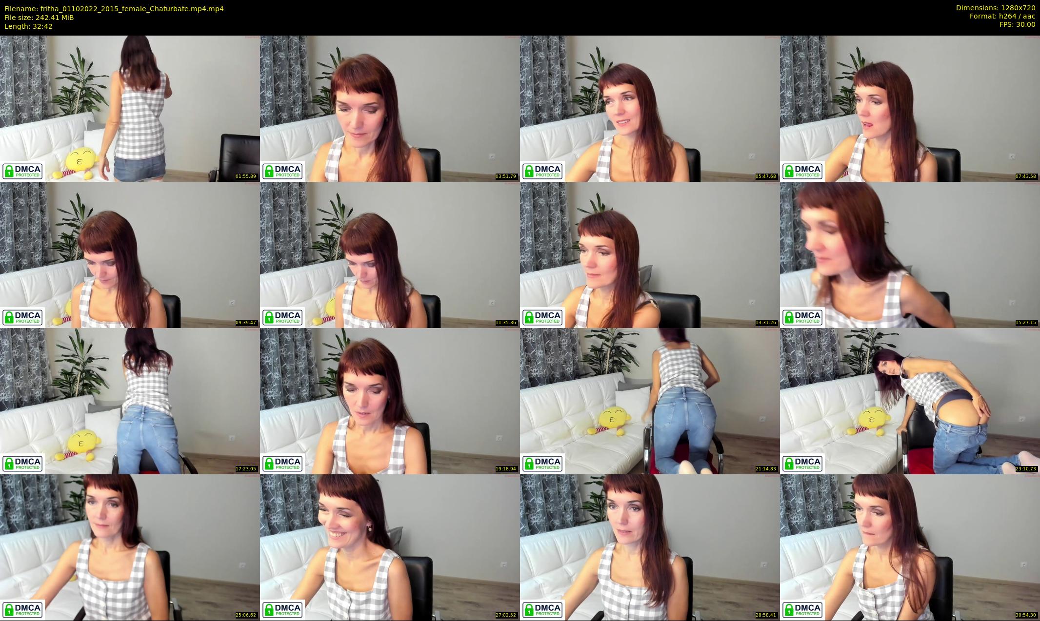 fritha — 33 minute Chaturbate female cam show recording, 720p, Oct 1, 2022