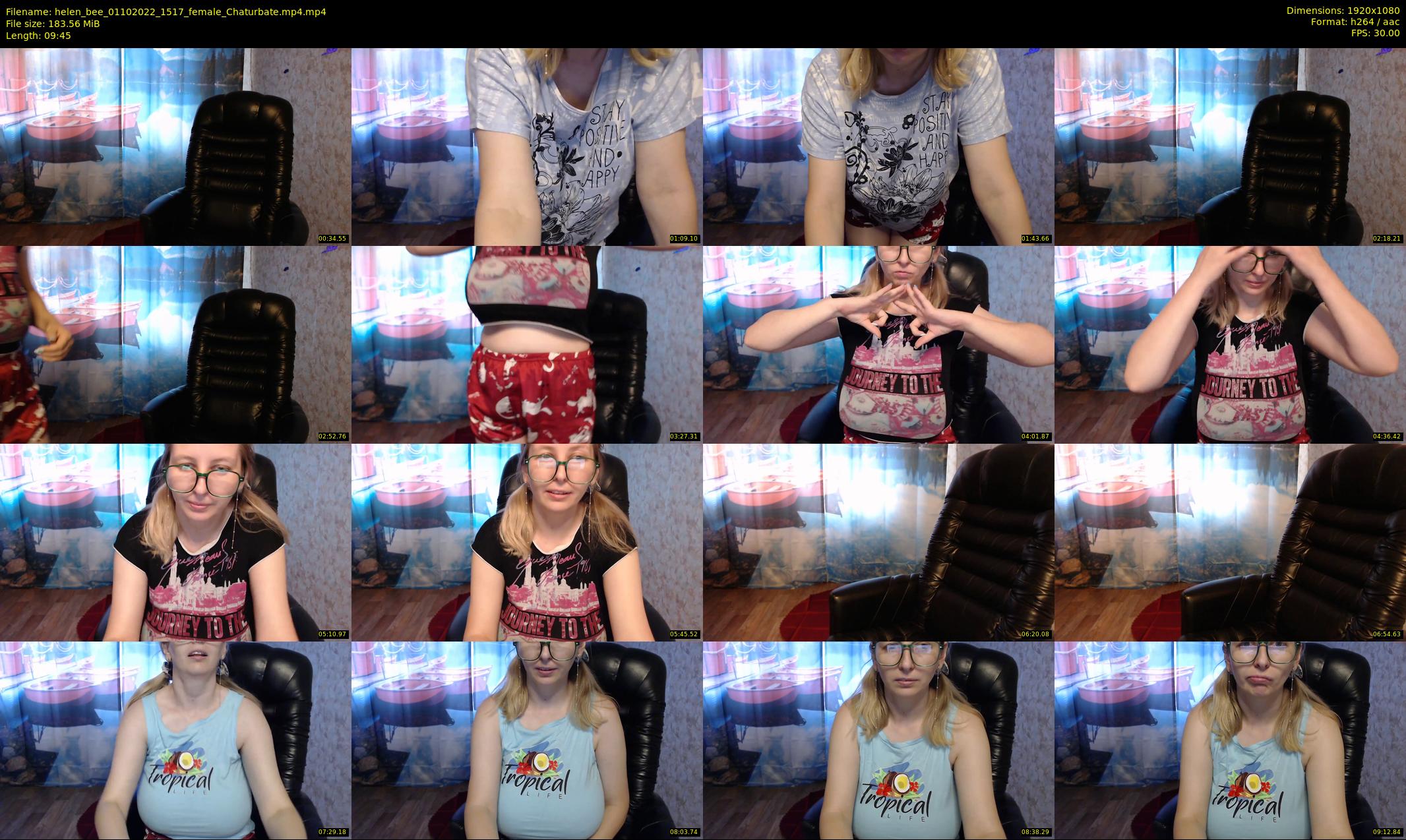 helen_bee — 10 minute Chaturbate female cam show recording, 1080p, Oct 1, 2022