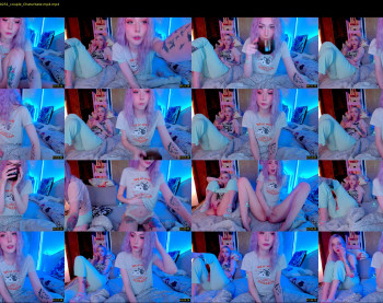 hornybunnys — 54 minute Chaturbate couple cam show recording, 1080p, Oct 2, 2022