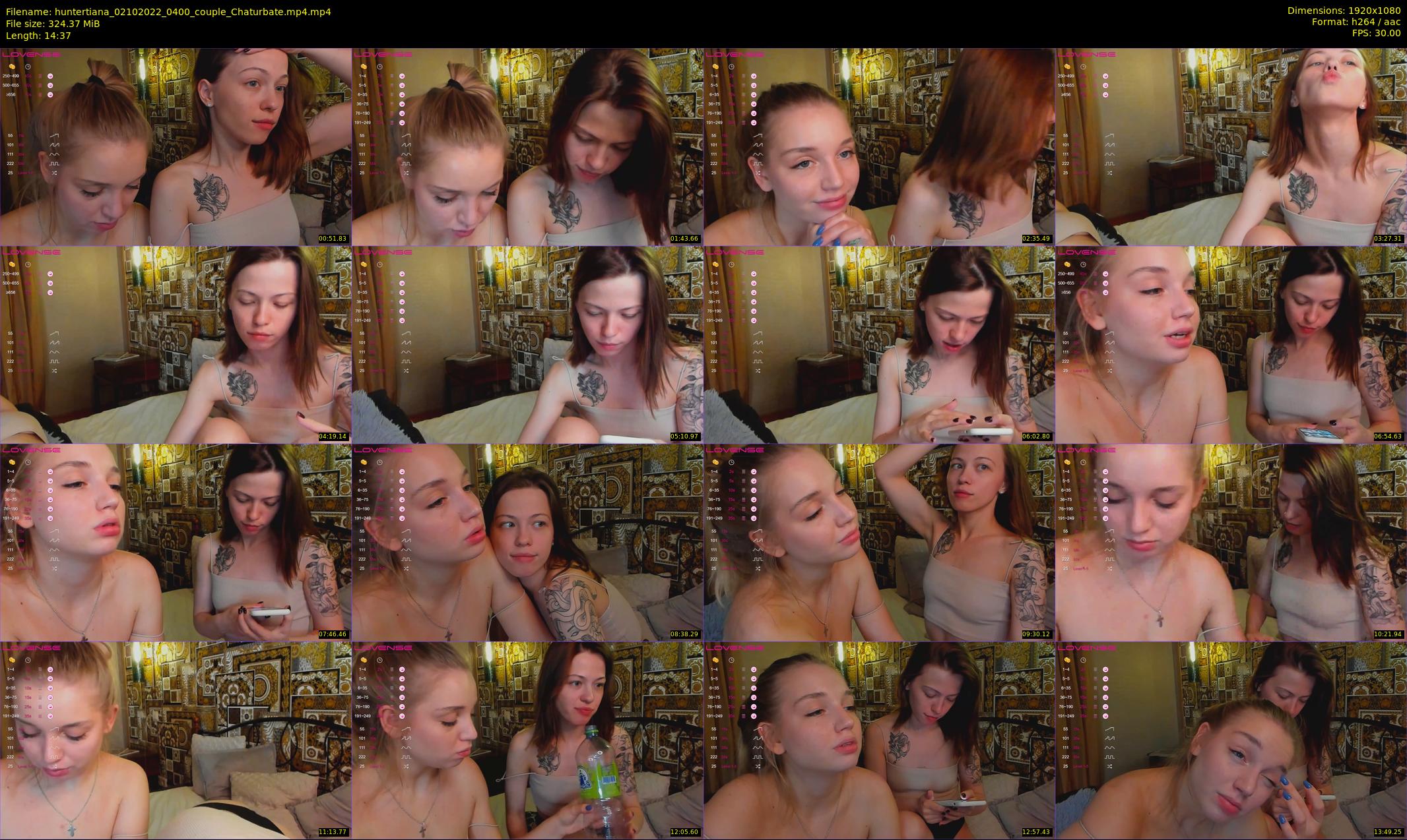 huntertiana — 15 minute Chaturbate female cam show recording, 1080p, Oct 2, 2022