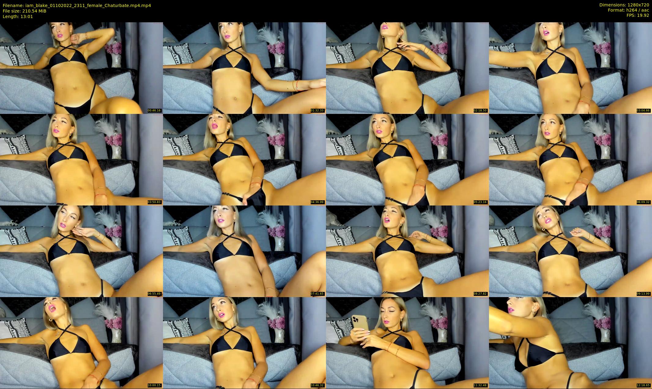 iam_blake — 14 minute Chaturbate female cam show recording, 720p, Oct 1, 2022