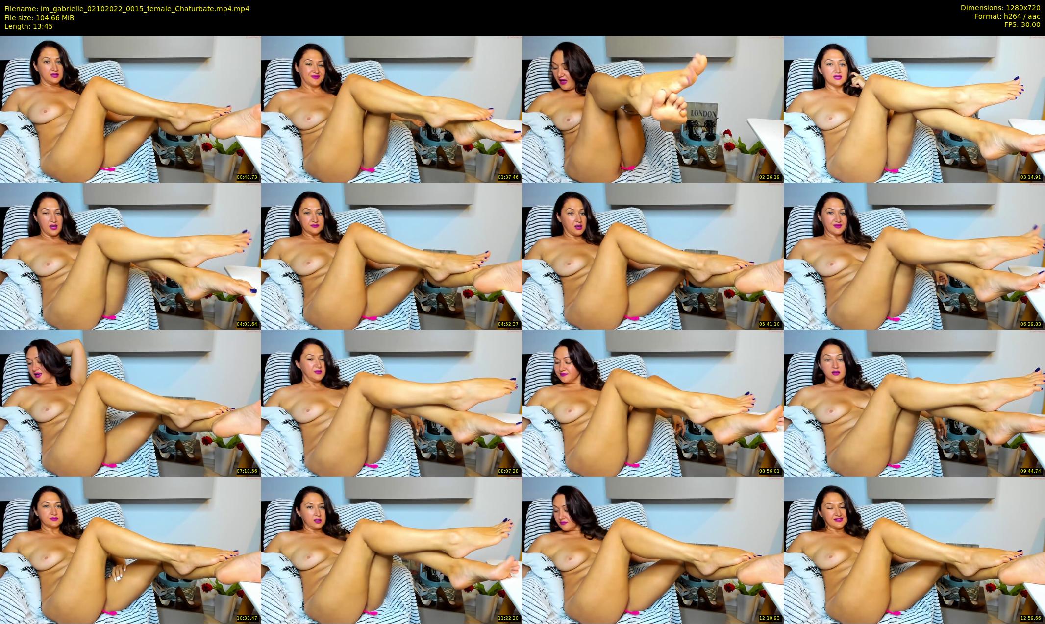 im_gabrielle — 14 minute Chaturbate female cam show recording, 720p, Oct 2, 2022