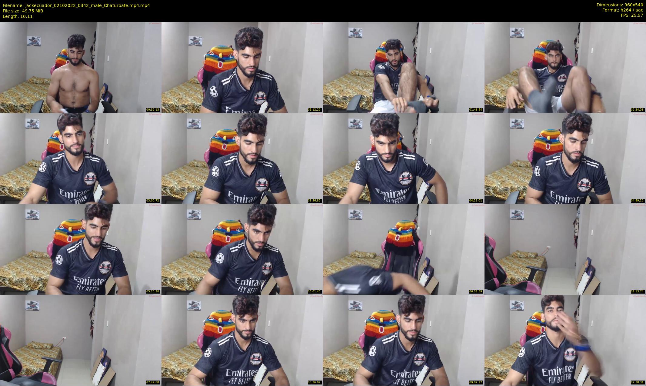 jackecuador — 11 minute Chaturbate male cam show recording, 480p, Oct 2, 2022