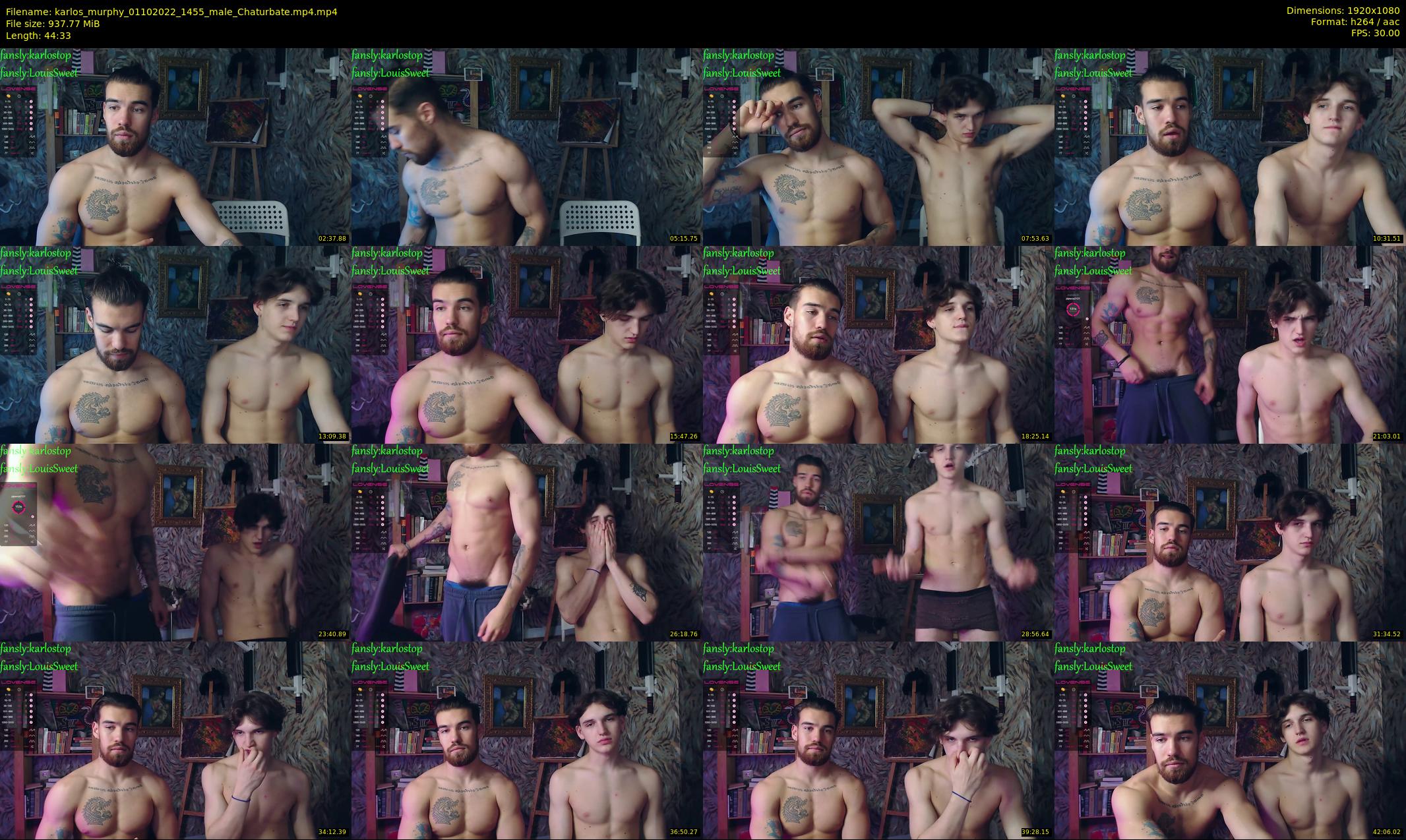 karlos_murphy — 45 minute Chaturbate male cam show recording, 1080p, Oct 1, 2022