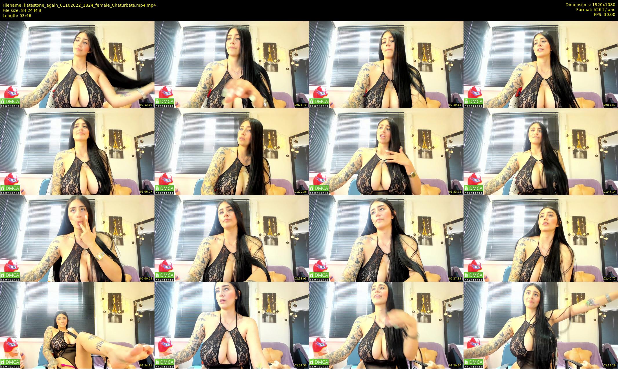katestone_again — 4 minute Chaturbate female cam show recording, 1080p, Oct 1, 2022