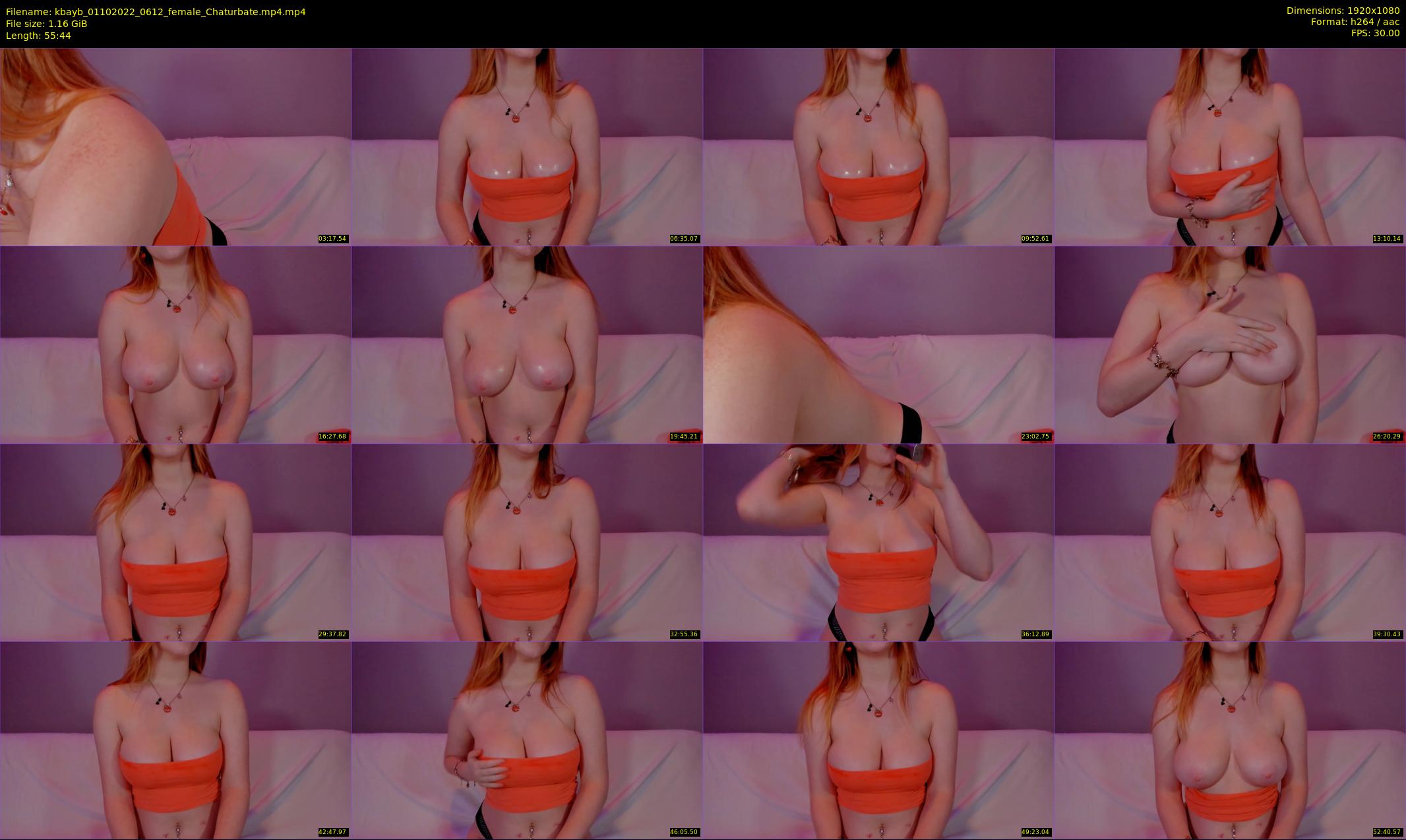 kbayb — 56 minute Chaturbate female cam show recording, 1080p, Oct 1, 2022