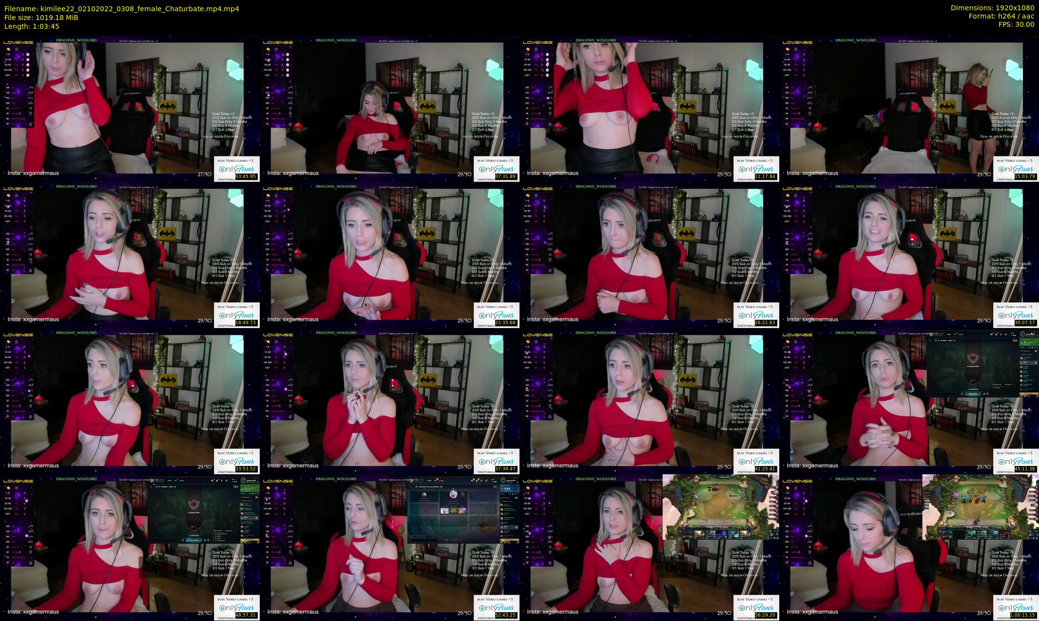 kimilee22 — 64 minute Chaturbate female cam show recording, 1080p, Oct 2, 2022