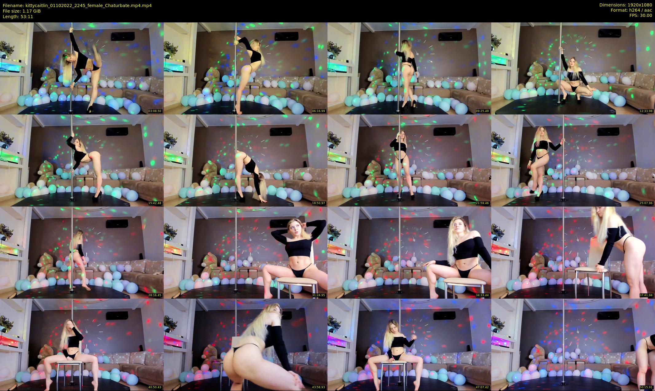 kittycaitlin — 54 minute Chaturbate female cam show recording, 1080p, Oct 1, 2022