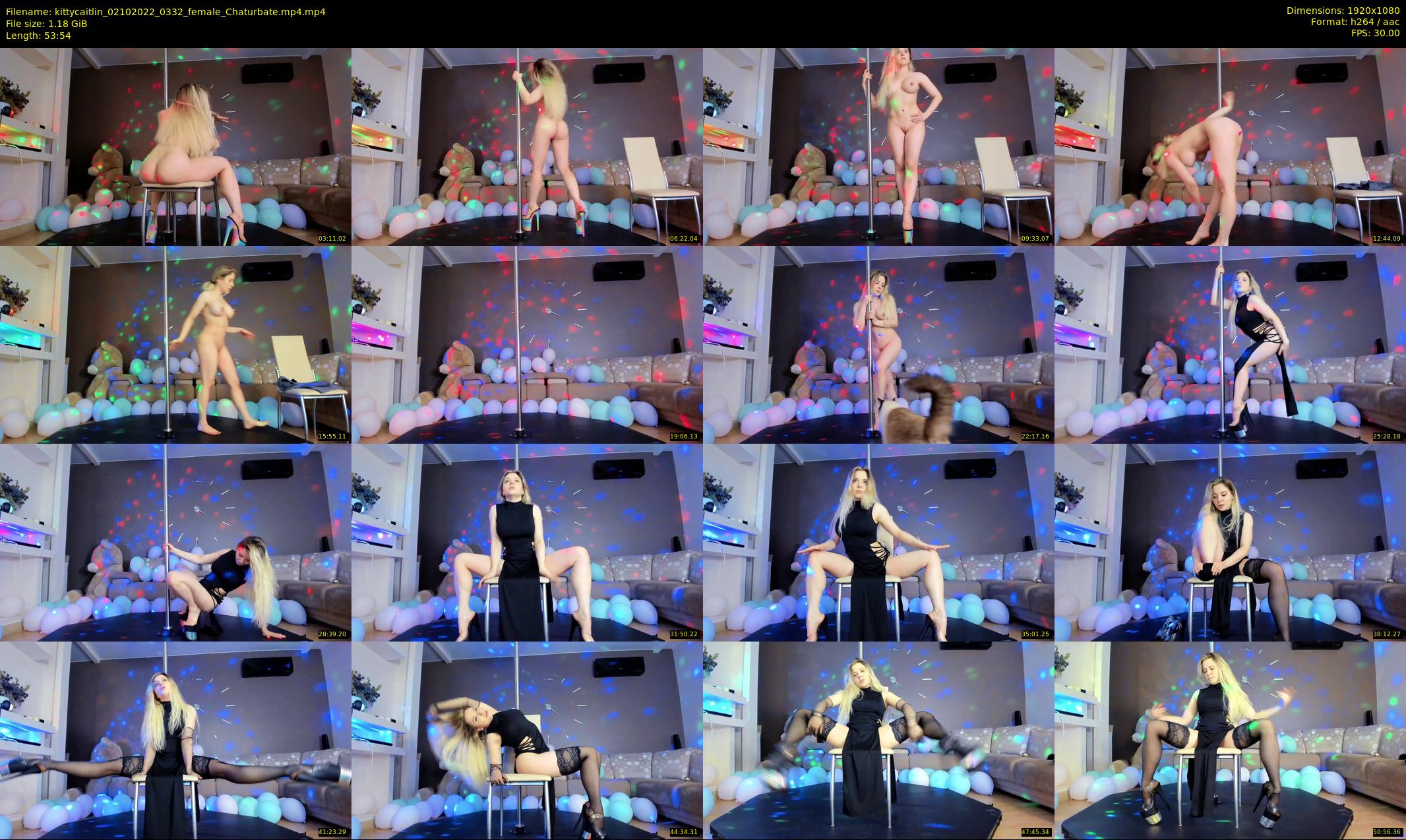 kittycaitlin — 54 minute Chaturbate female cam show recording, 1080p, Oct 2, 2022