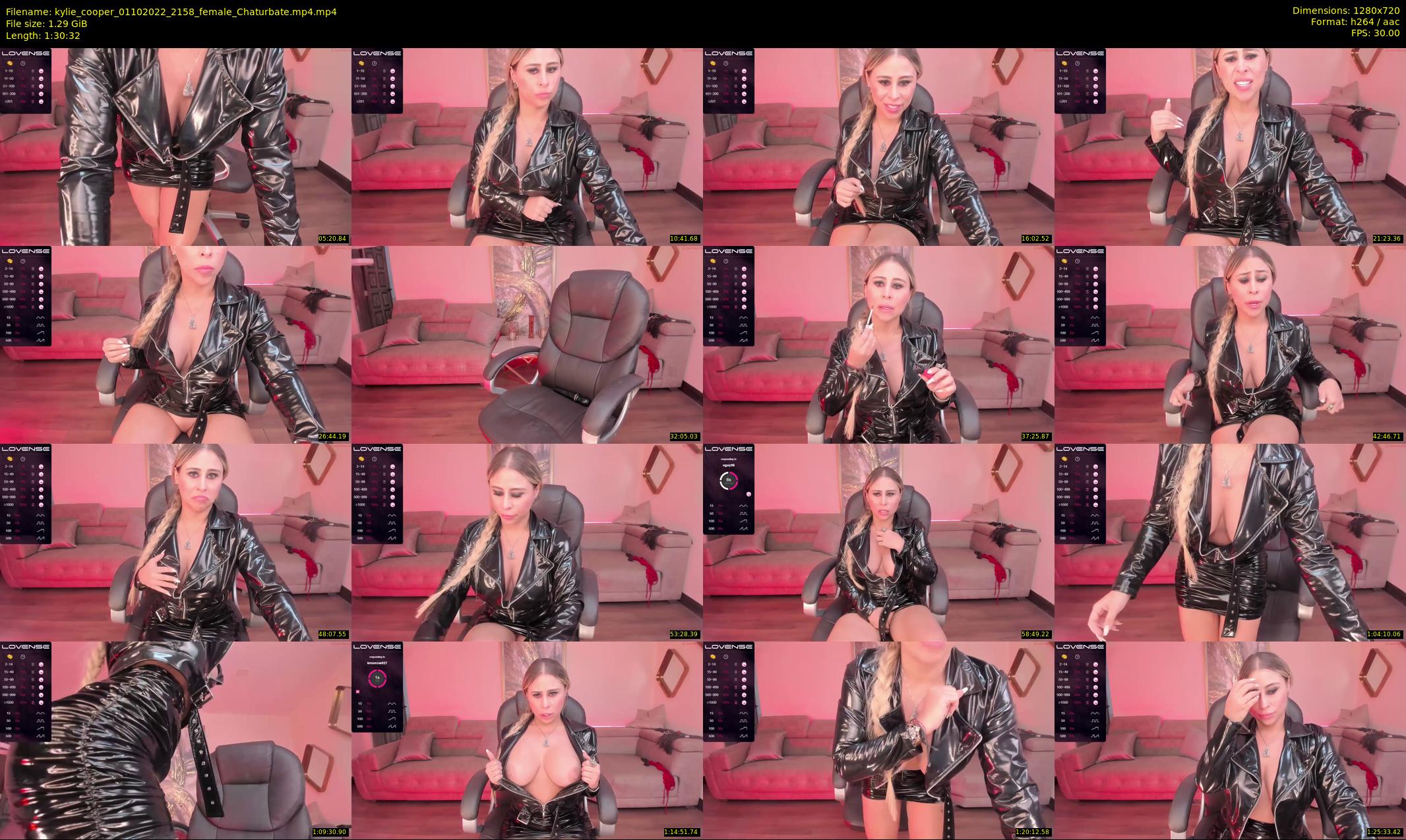 kylie_cooper — 91 minute Chaturbate female cam show recording, 720p, Oct 1, 2022