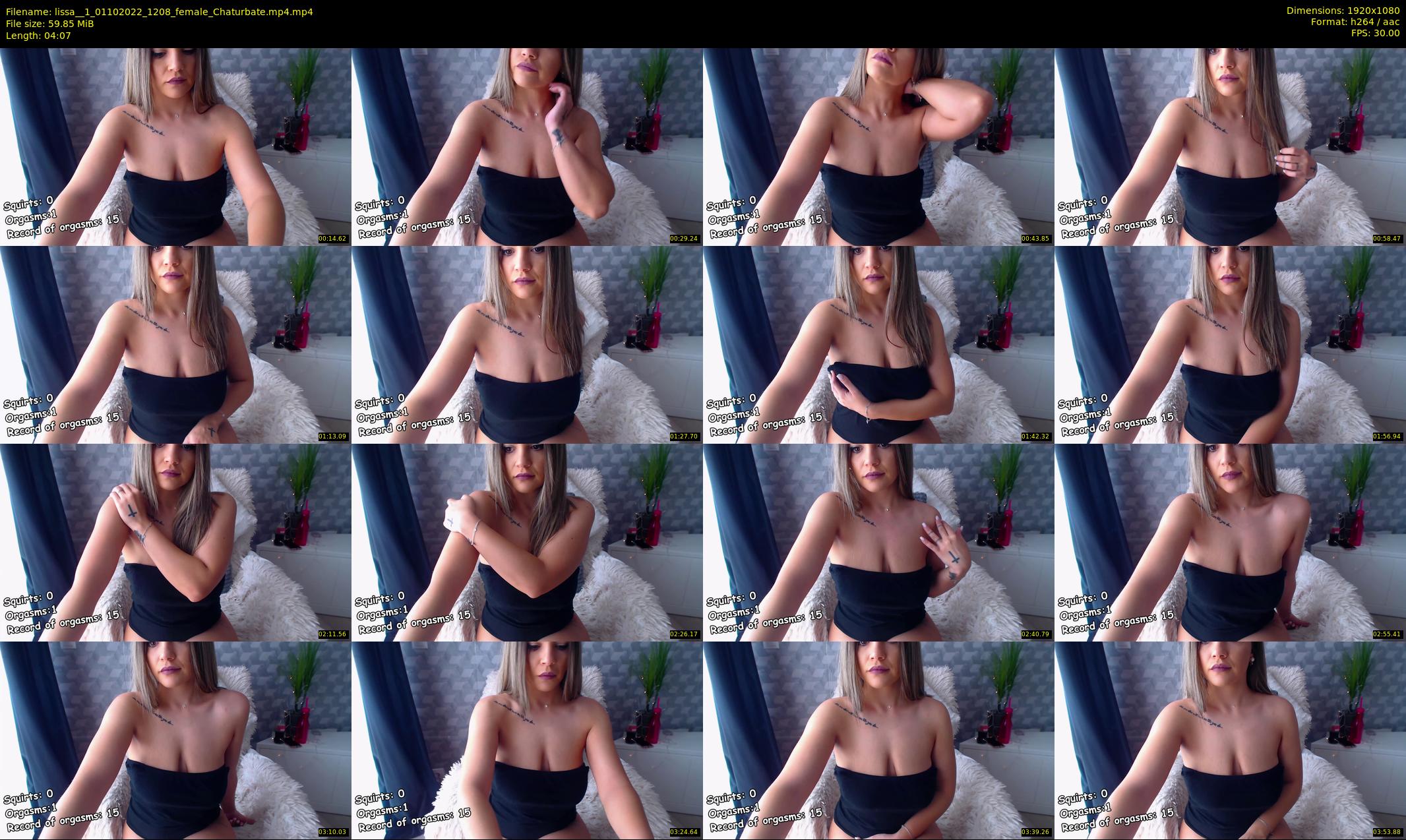 lissa__1 — 5 minute Chaturbate female cam show recording, 1080p, Oct 1, 2022