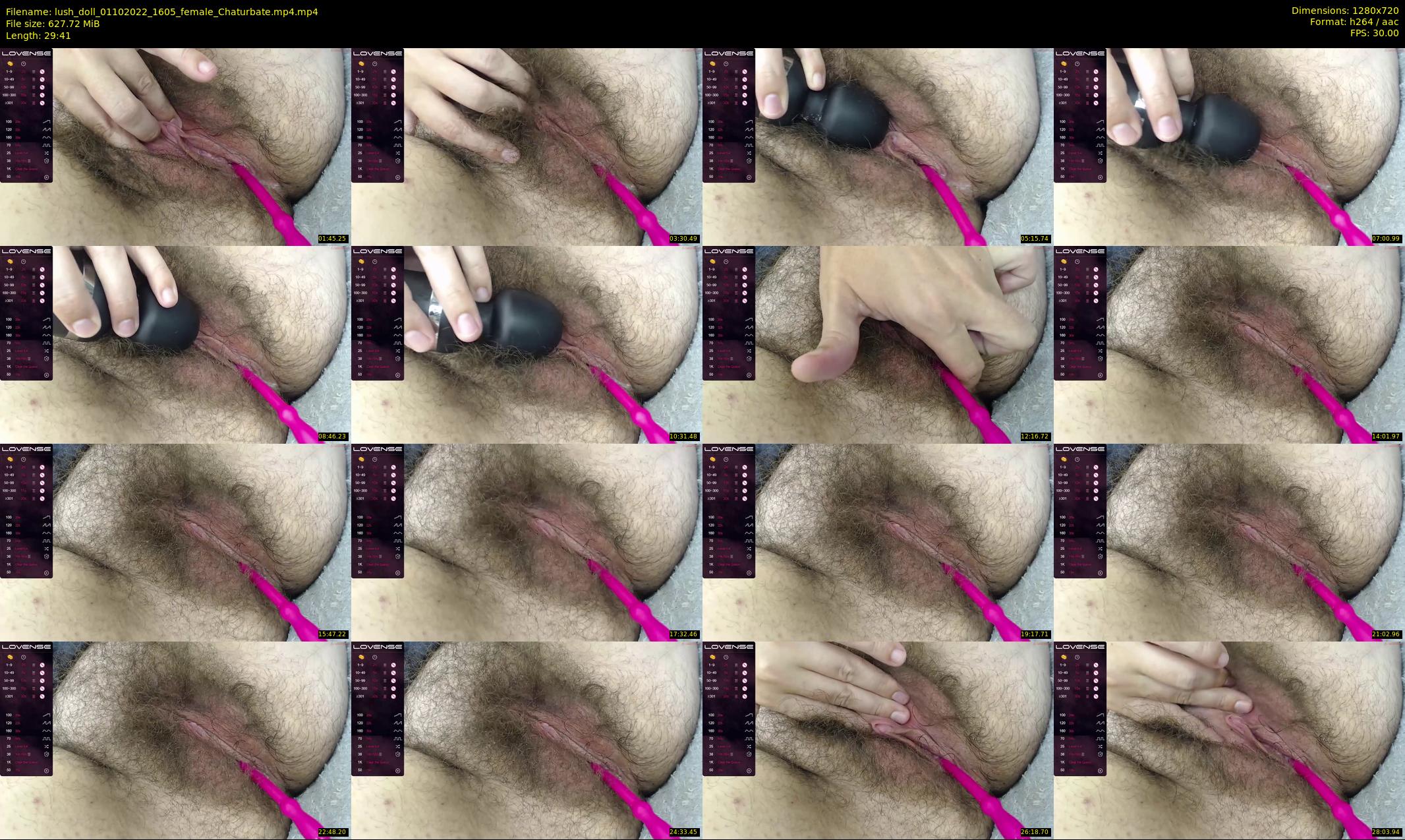 lush_doll — 30 minute Chaturbate female cam show recording, 720p, Oct 1, 2022