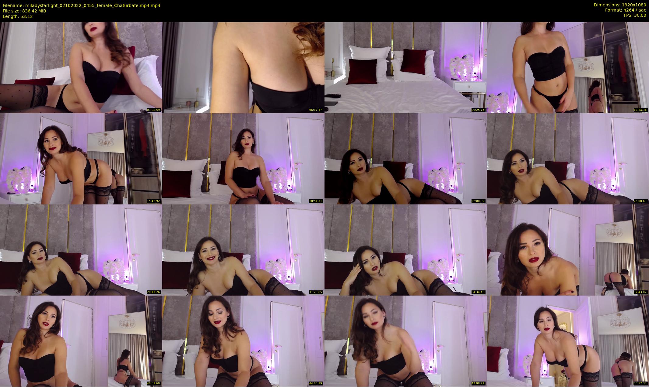 miladystarlight — 54 minute Chaturbate female cam show recording, 1080p, Oct 2, 2022