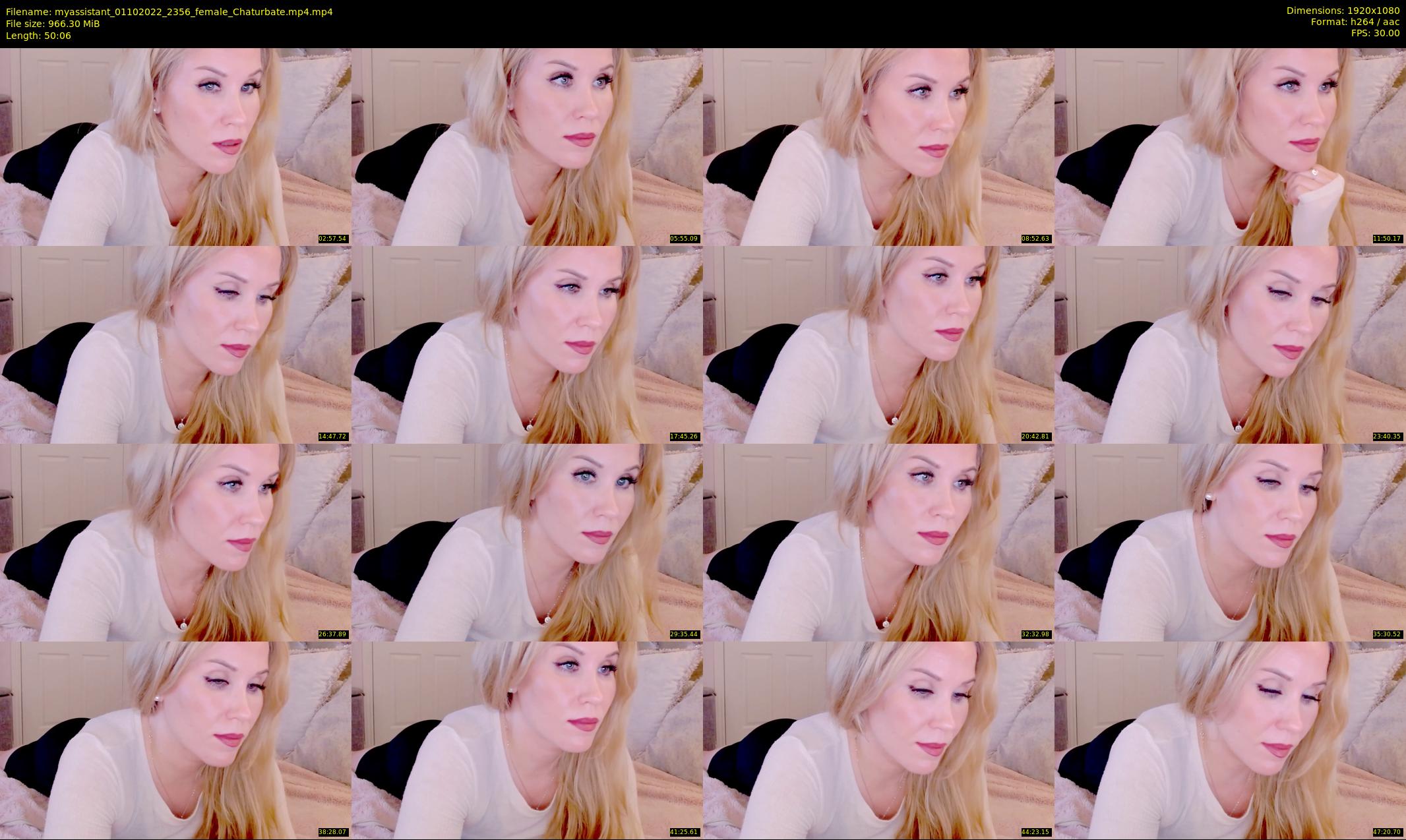 myassistant — 51 minute Chaturbate female cam show recording, 1080p, Oct 1, 2022