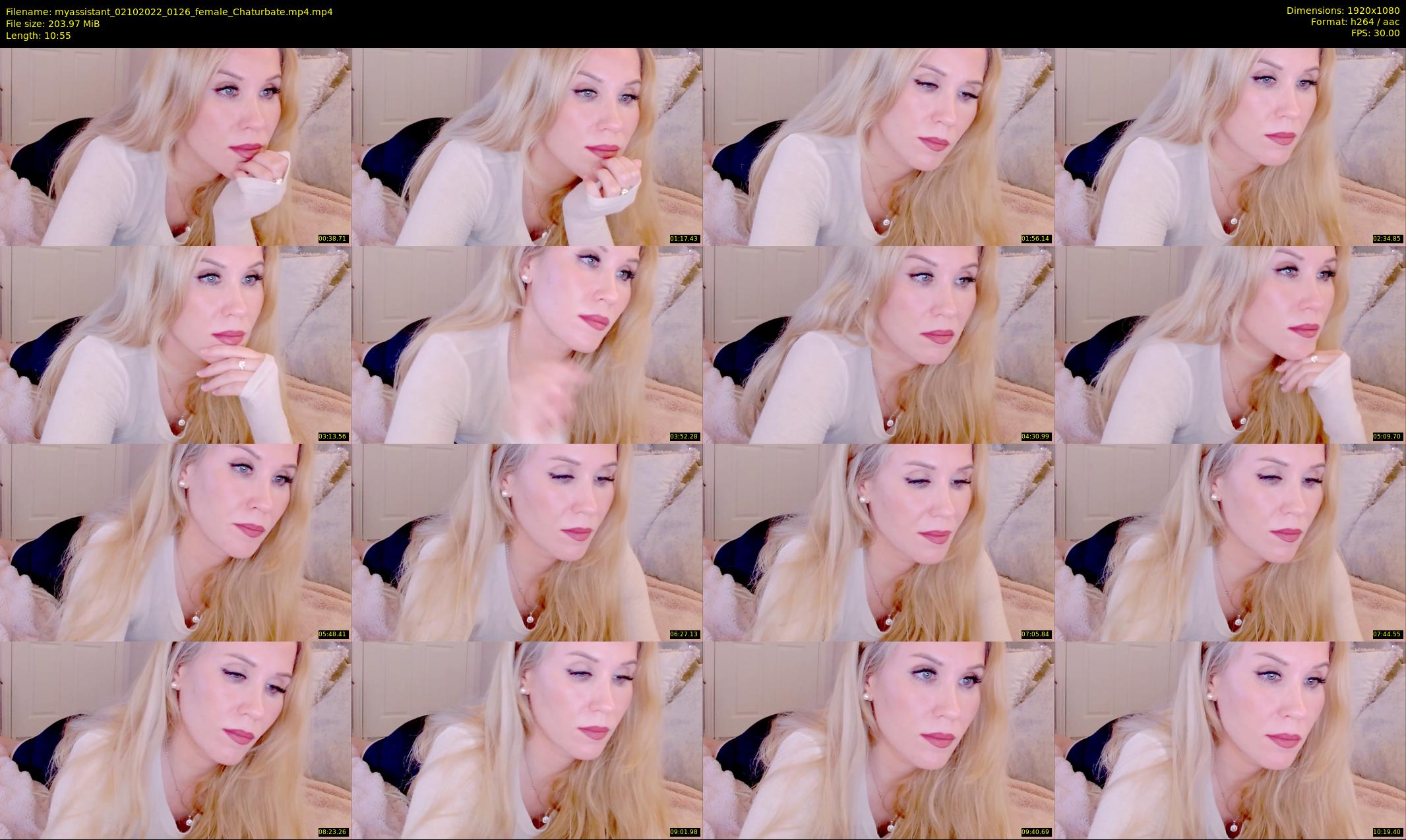 myassistant — 11 minute Chaturbate female cam show recording, 1080p, Oct 2, 2022