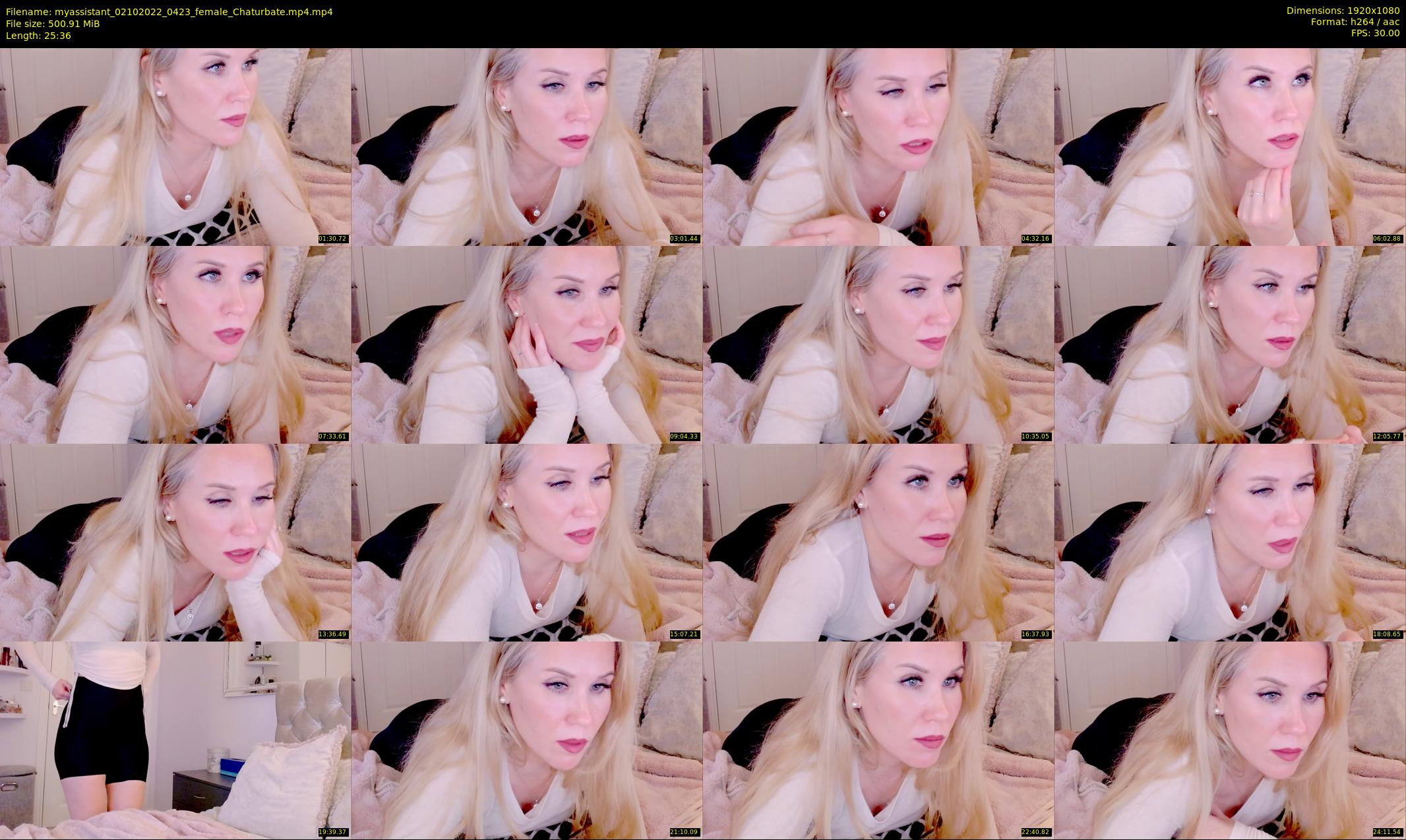 myassistant — 26 minute Chaturbate female cam show recording, 1080p, Oct 2, 2022