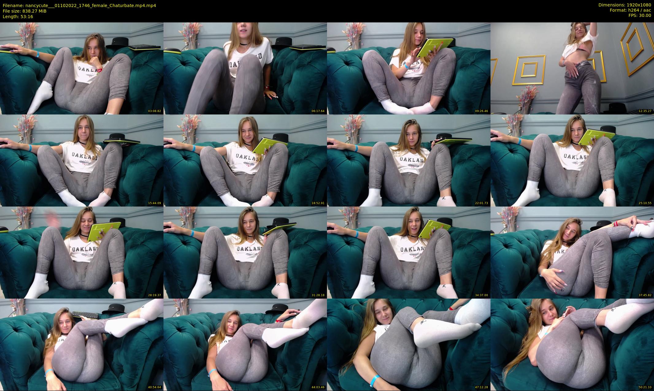 nancycute__ — 54 minute Chaturbate female cam show recording, 1080p, Oct 1, 2022