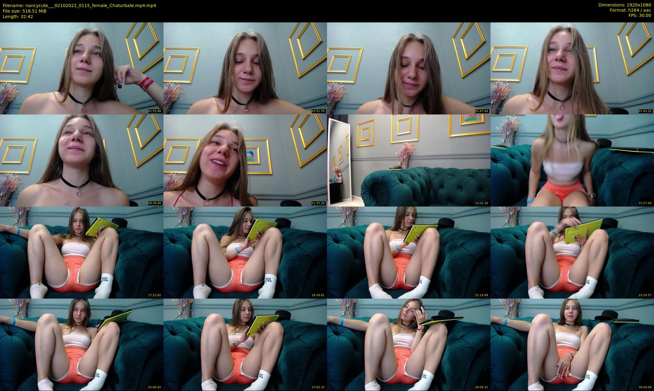 nancycute__ — 33 minute Chaturbate female cam show recording, 1080p, Oct 2, 2022
